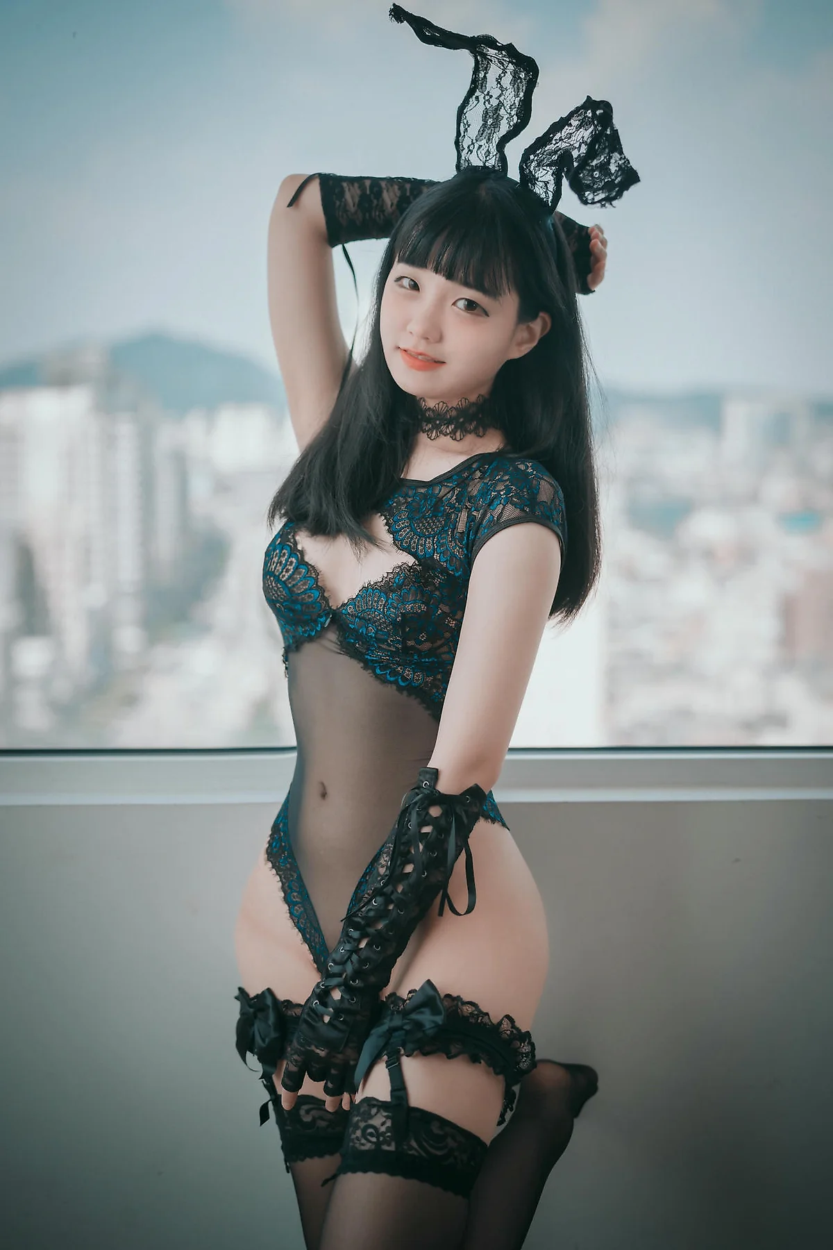 DJAWA No.104 Jeong Jenny蕾丝连体衣 - 72