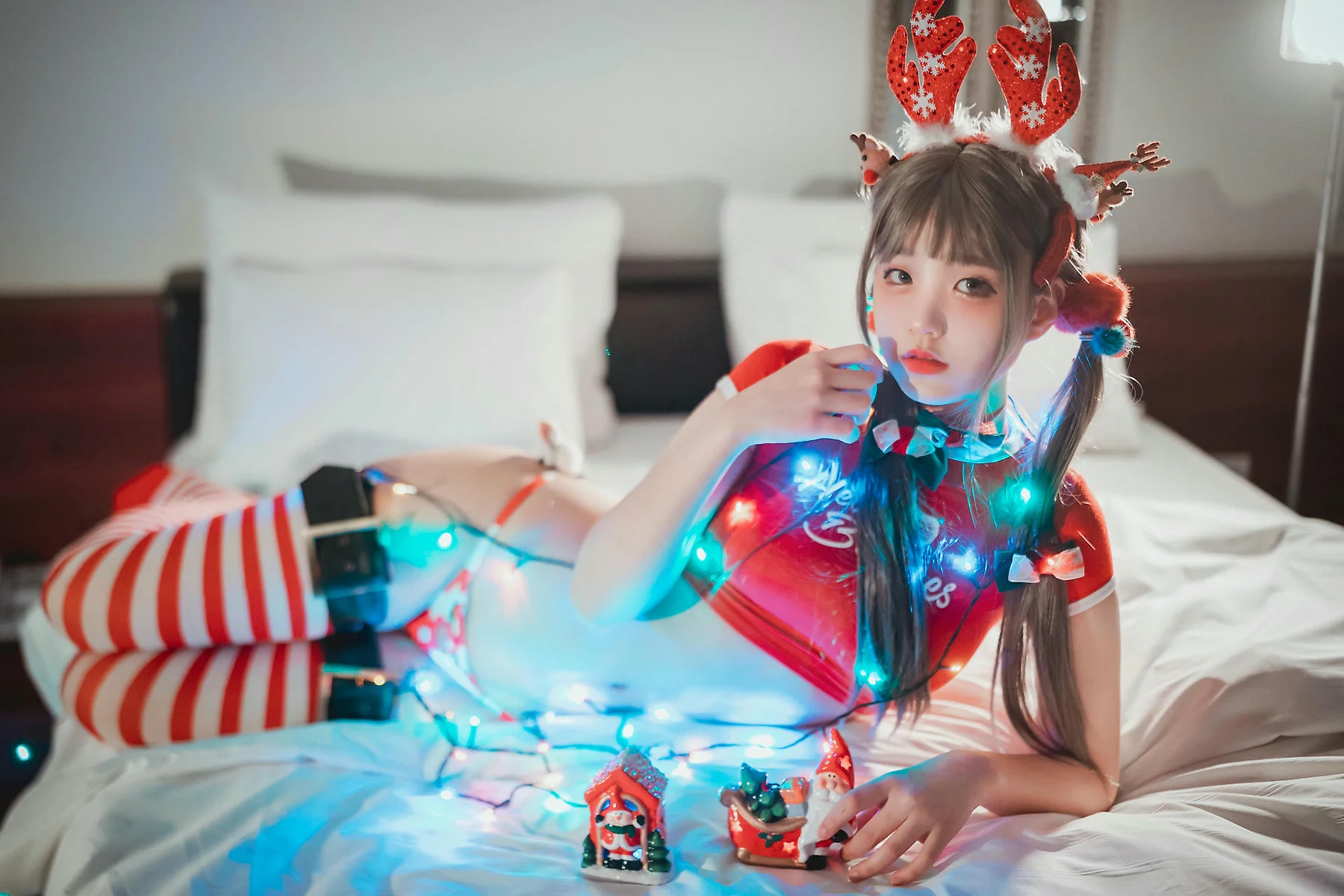 DJAWA No.106 Jeong Jenny红色麋鹿少女 - 67