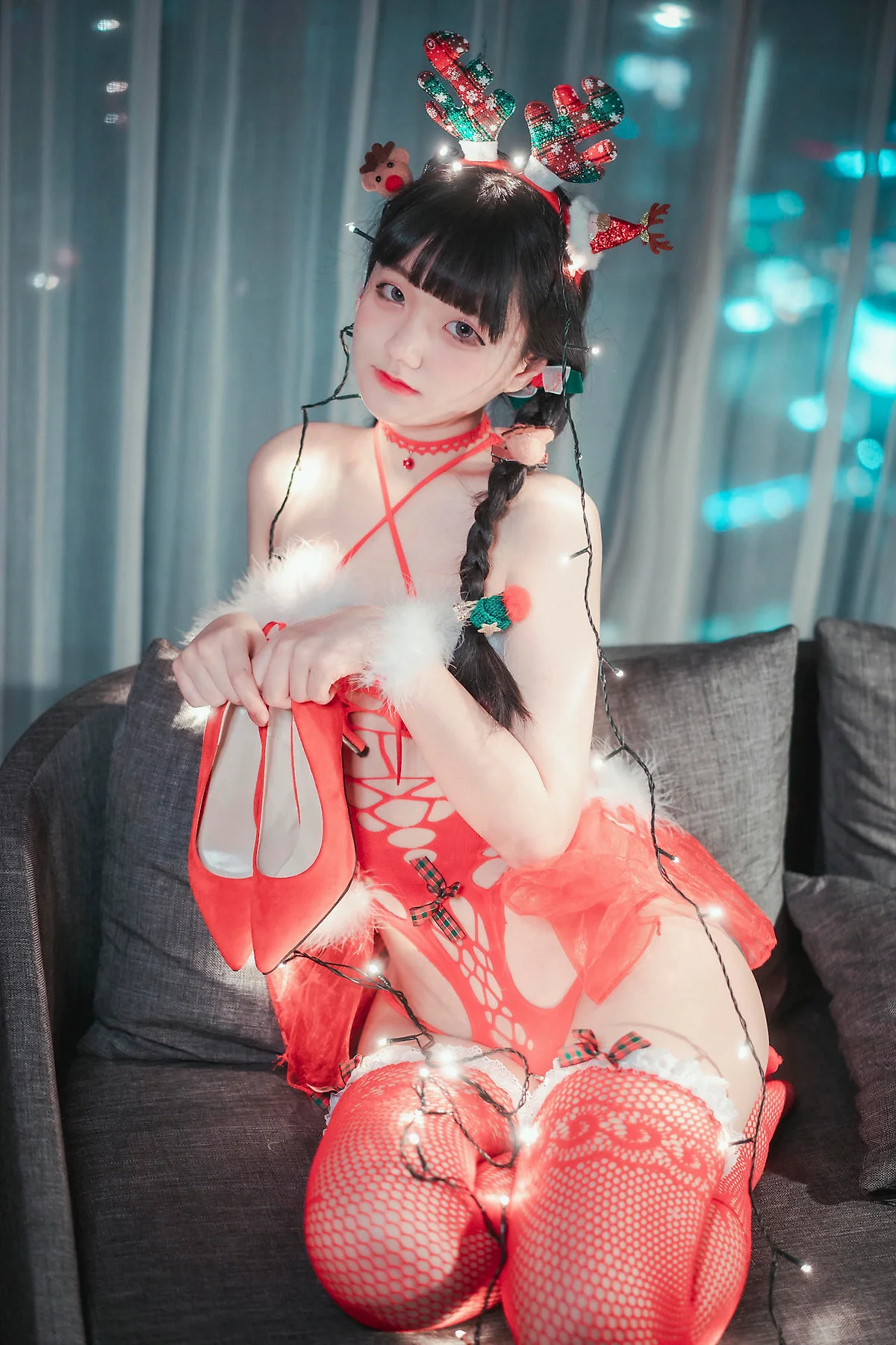 DJAWA No.106 Jeong Jenny红色麋鹿少女 - 70