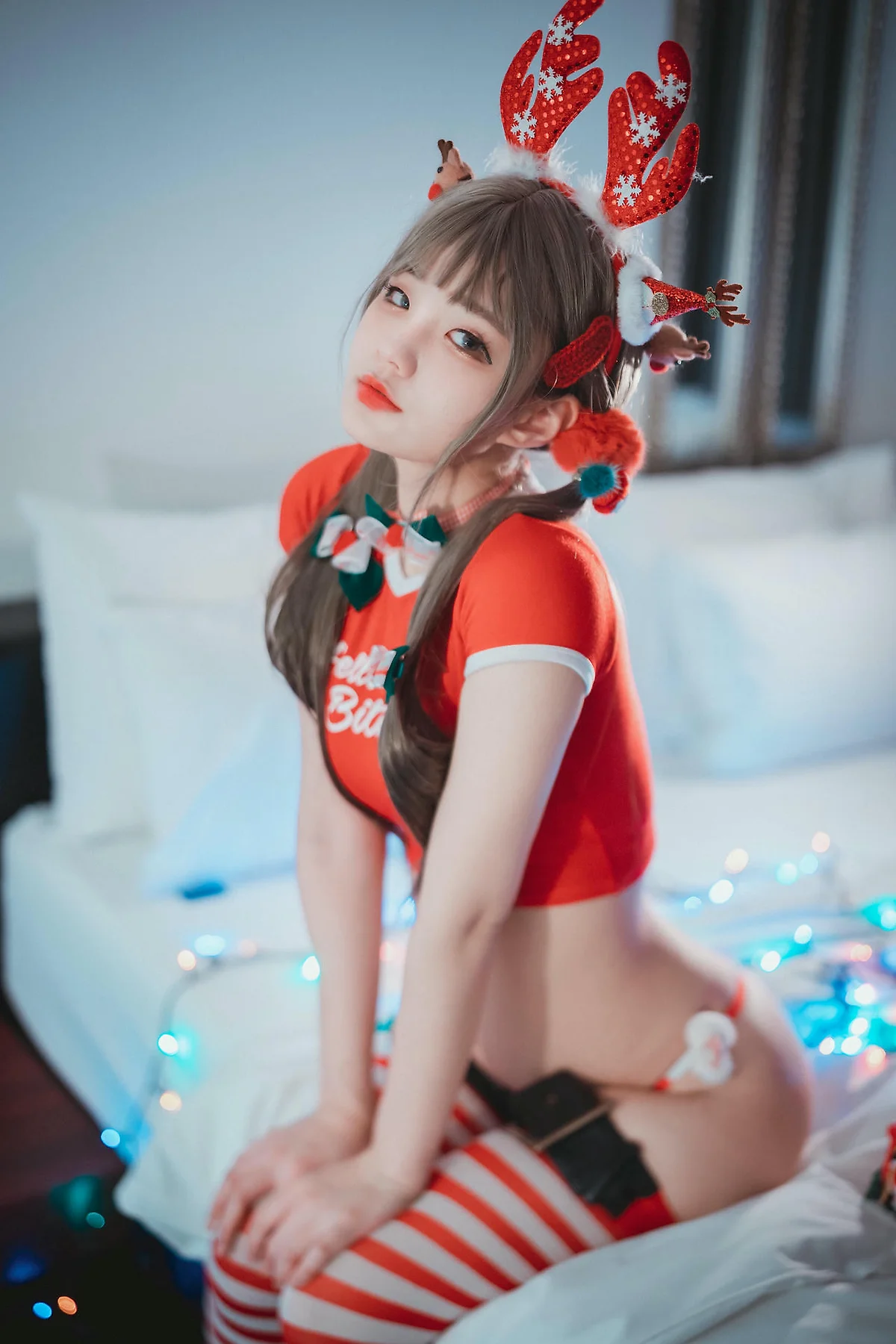 DJAWA No.106 Jeong Jenny红色麋鹿少女 - 71