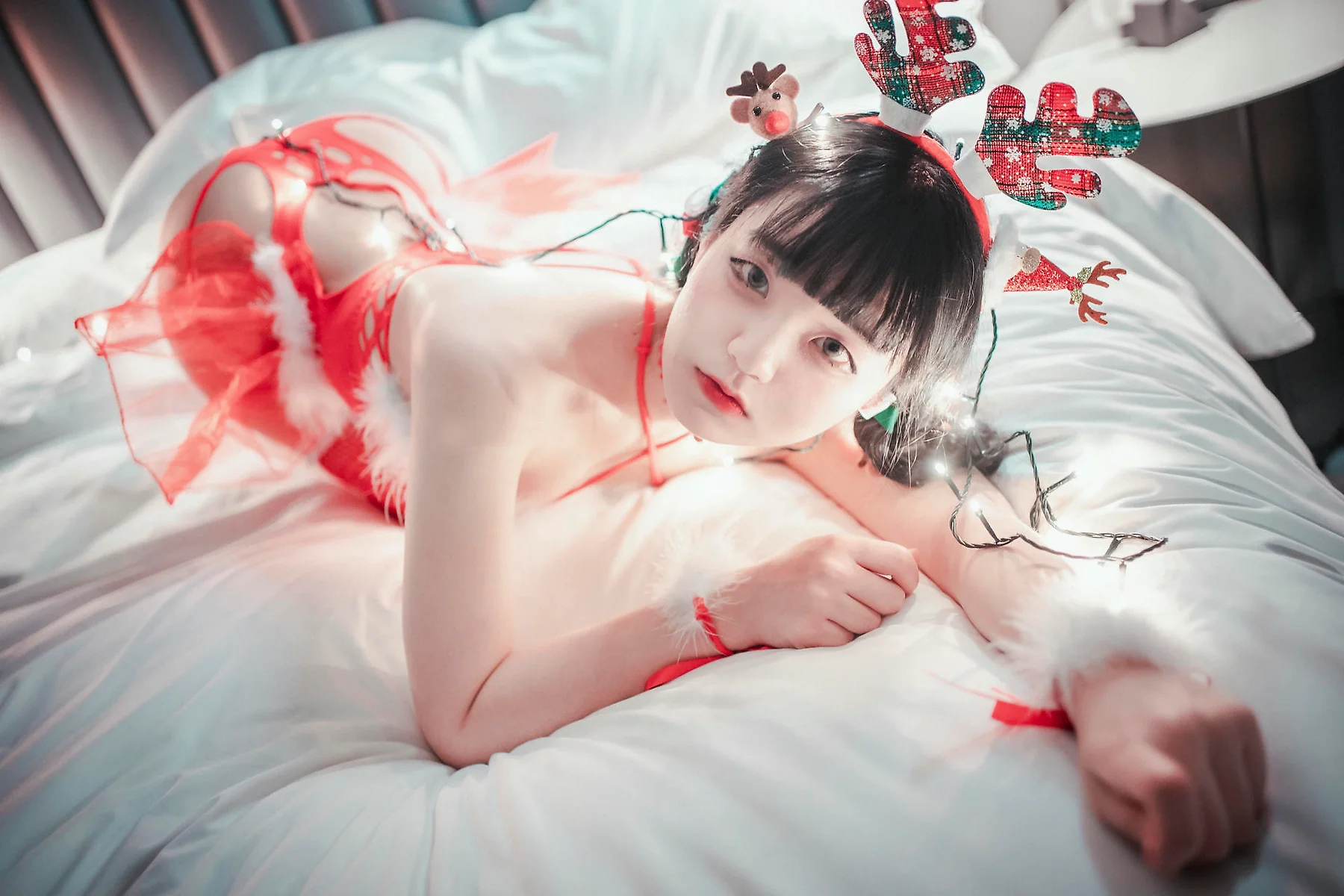 DJAWA No.106 Jeong Jenny红色麋鹿少女 - 86
