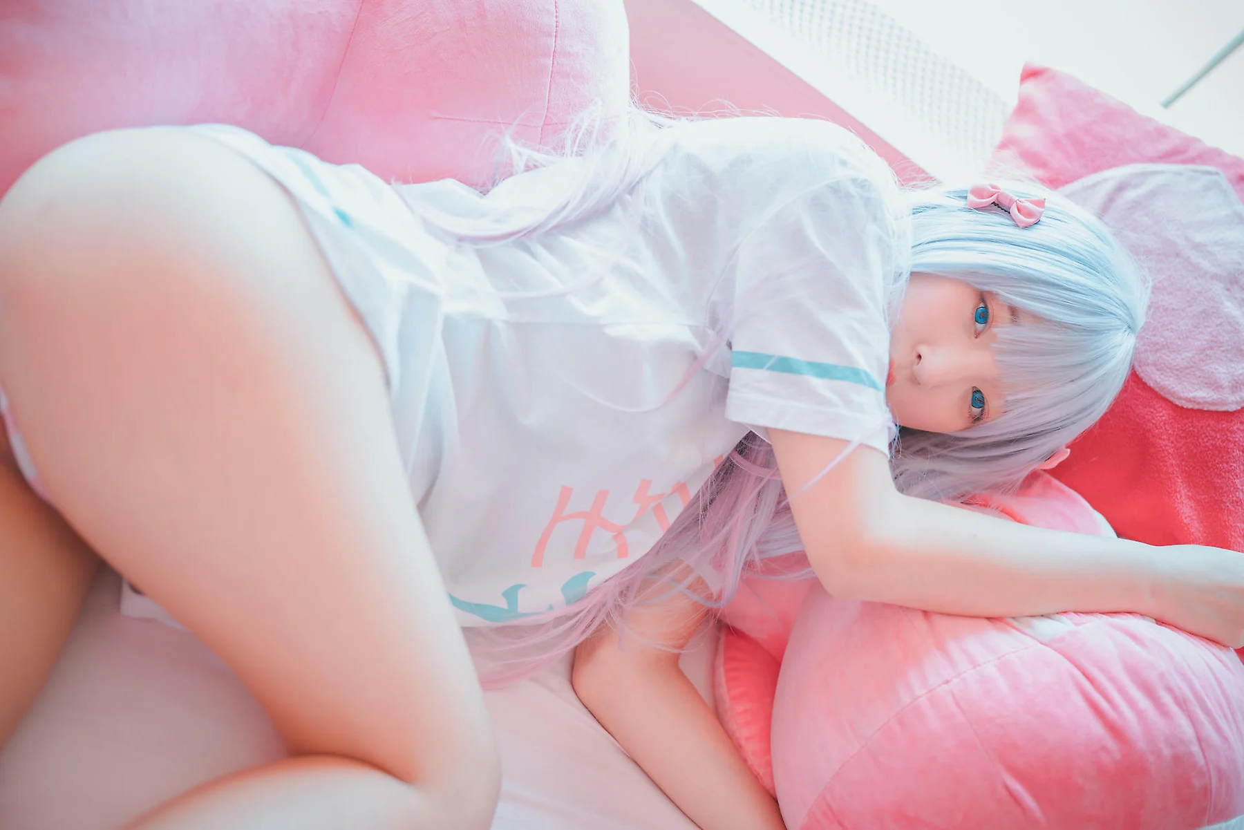 DJAWA No.112 Kang In-kyung银发可爱少女 - 26