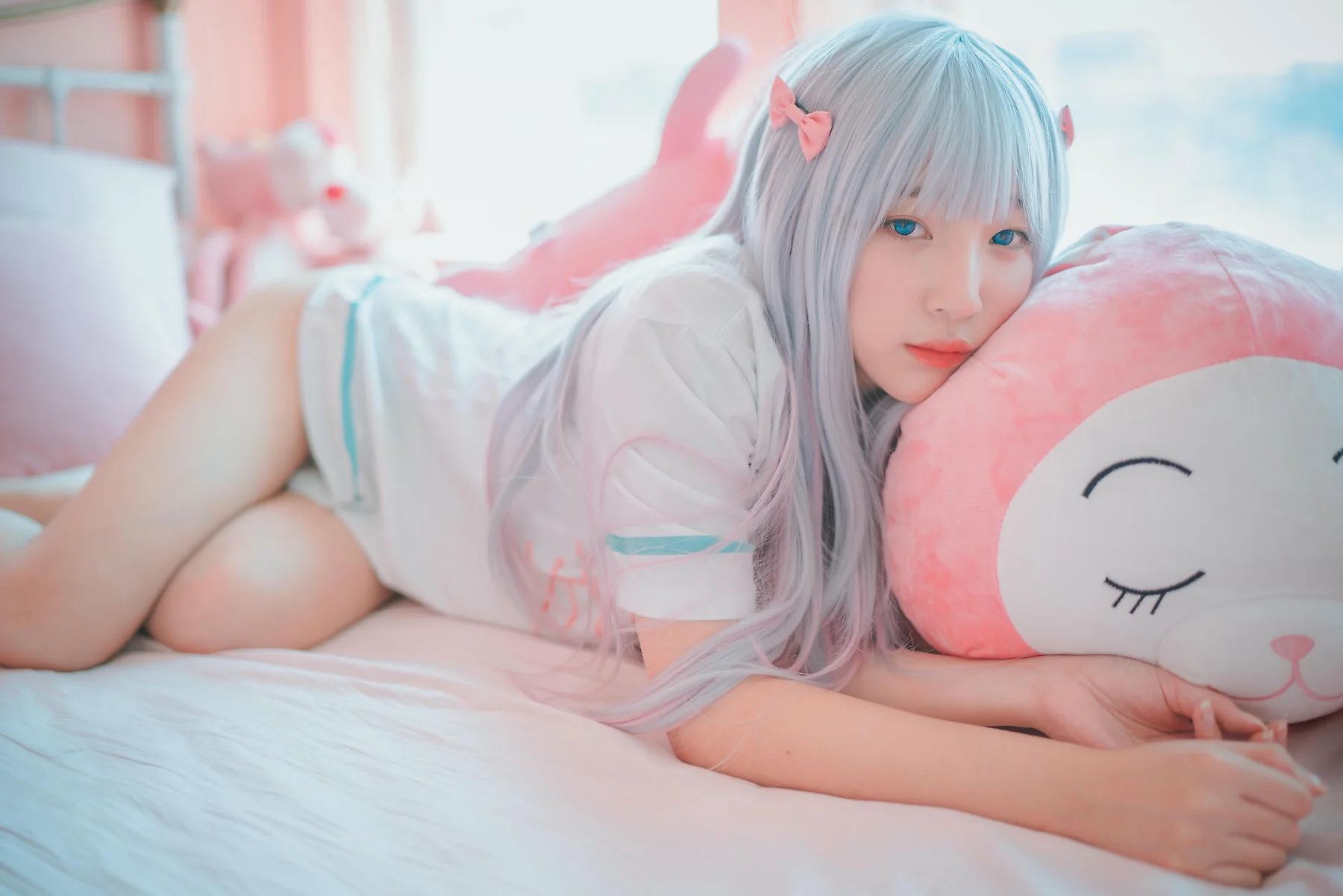 DJAWA No.112 Kang In-kyung银发可爱少女 - 38