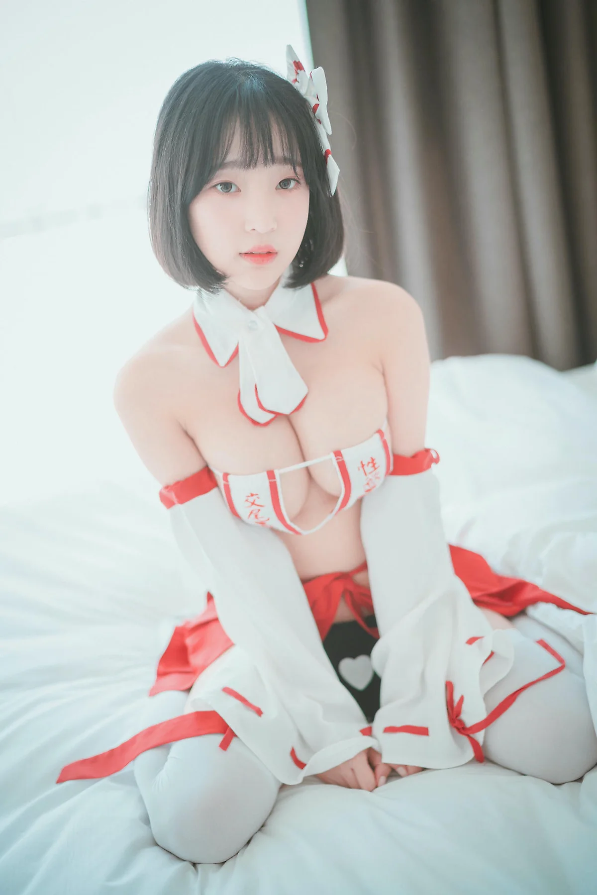DJAWA No.114 Kang In-kyung制服乳贴少女 - 16