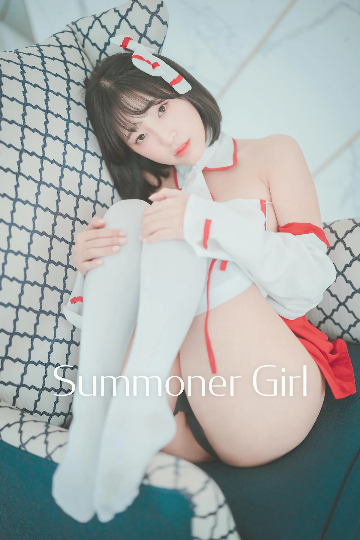 DJAWA No.114 Kang In-kyung制服乳贴少女 - 21