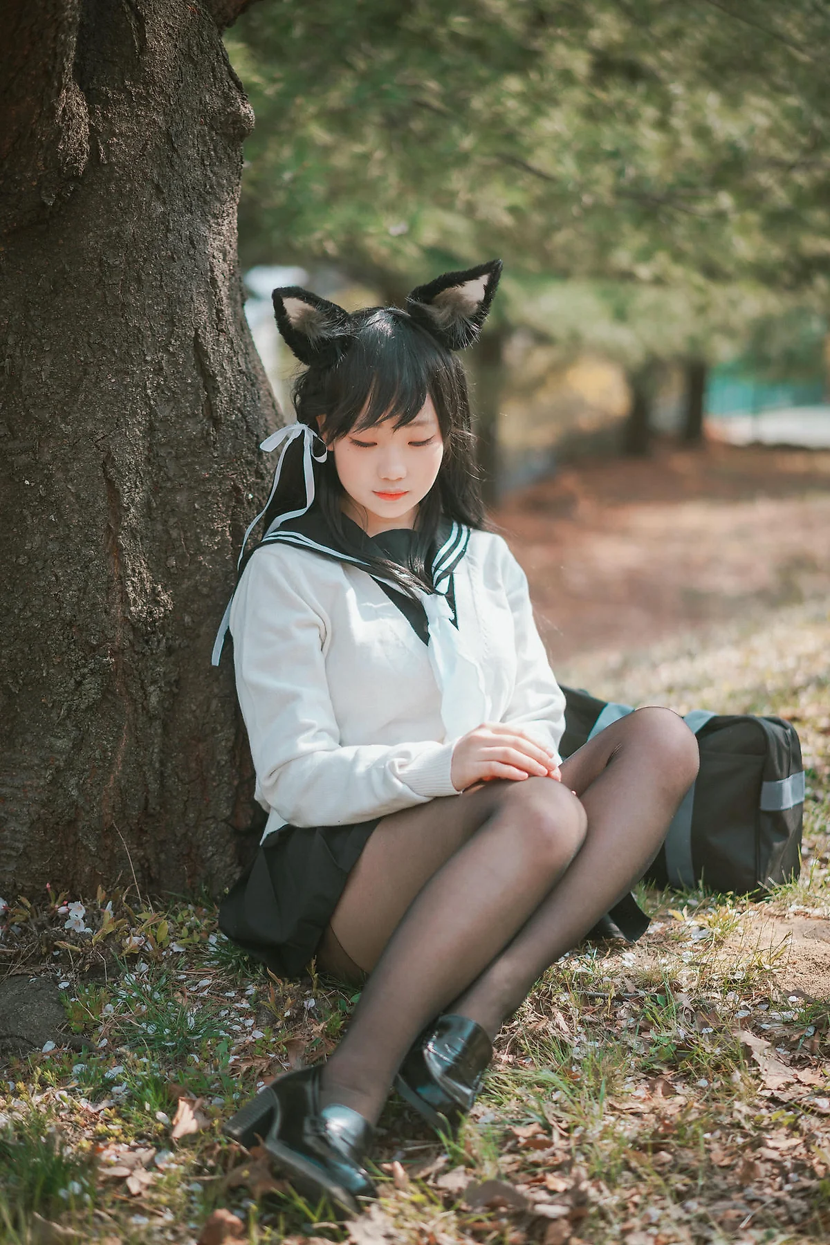 DJAWA No.118 Mimmi户外野外黑丝写真 - 35
