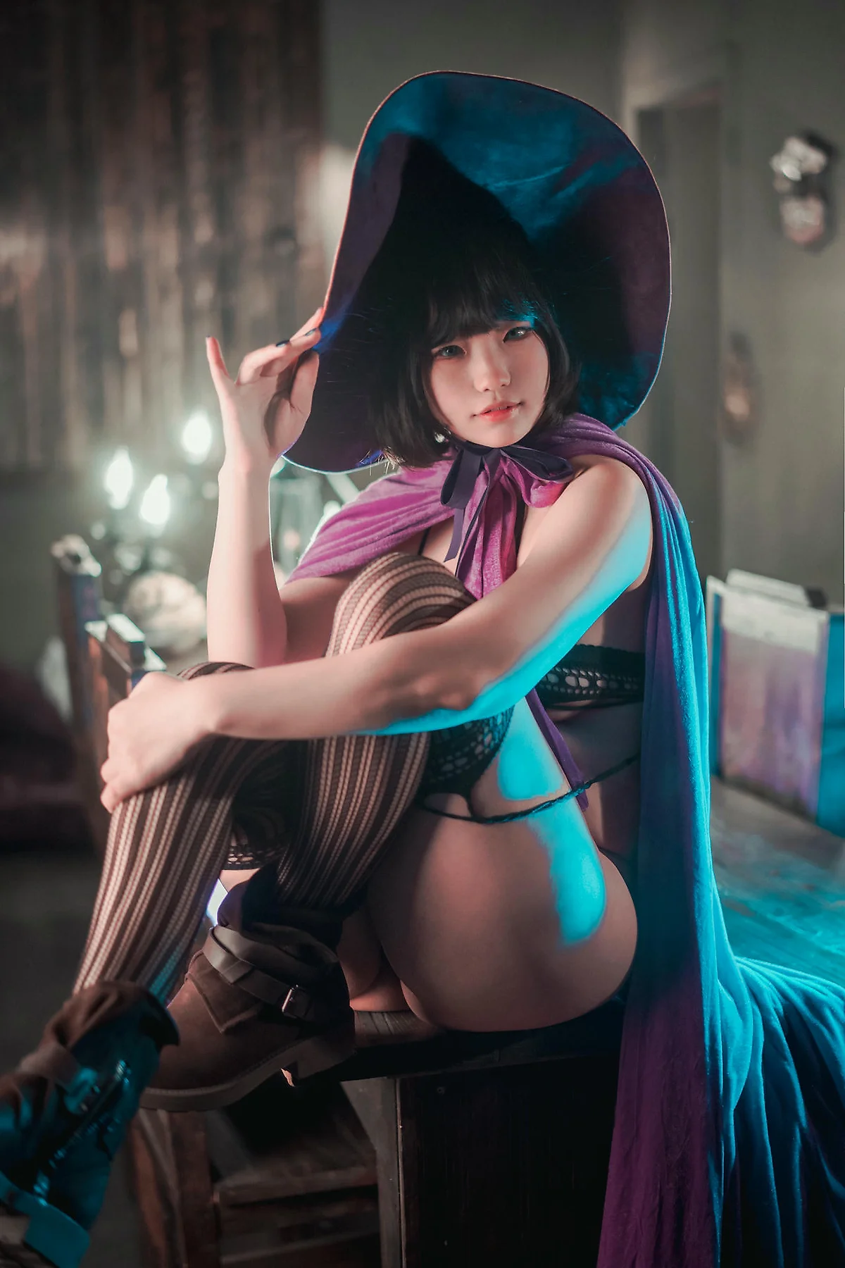 DJAWA No.123 Mimmi女巫制服少女写真 - 53