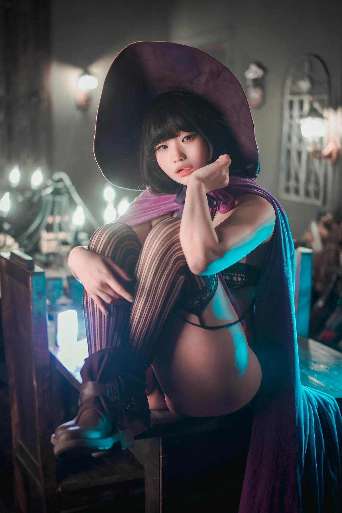 DJAWA No.123 Mimmi女巫制服少女写真 - 54