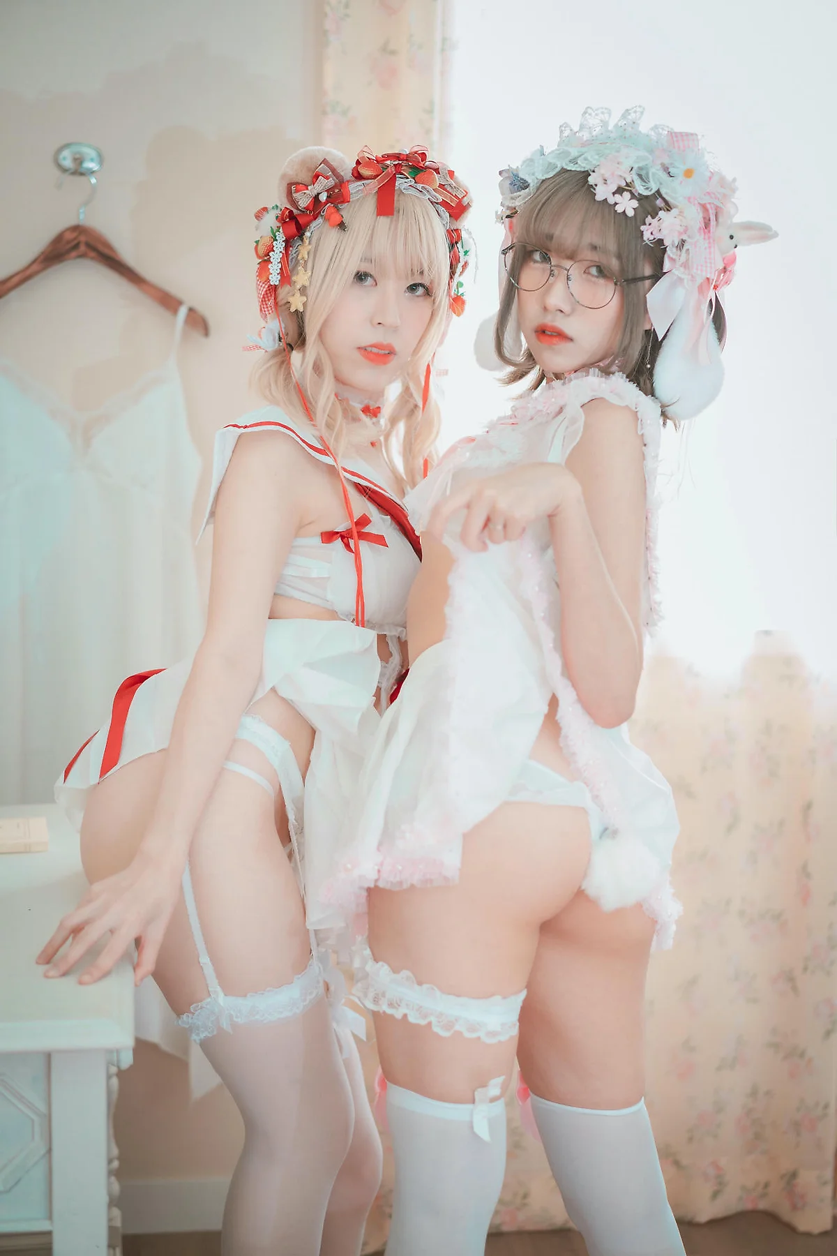 DJAWA No.124 Mozzi花嫁少女双人写真 - 39