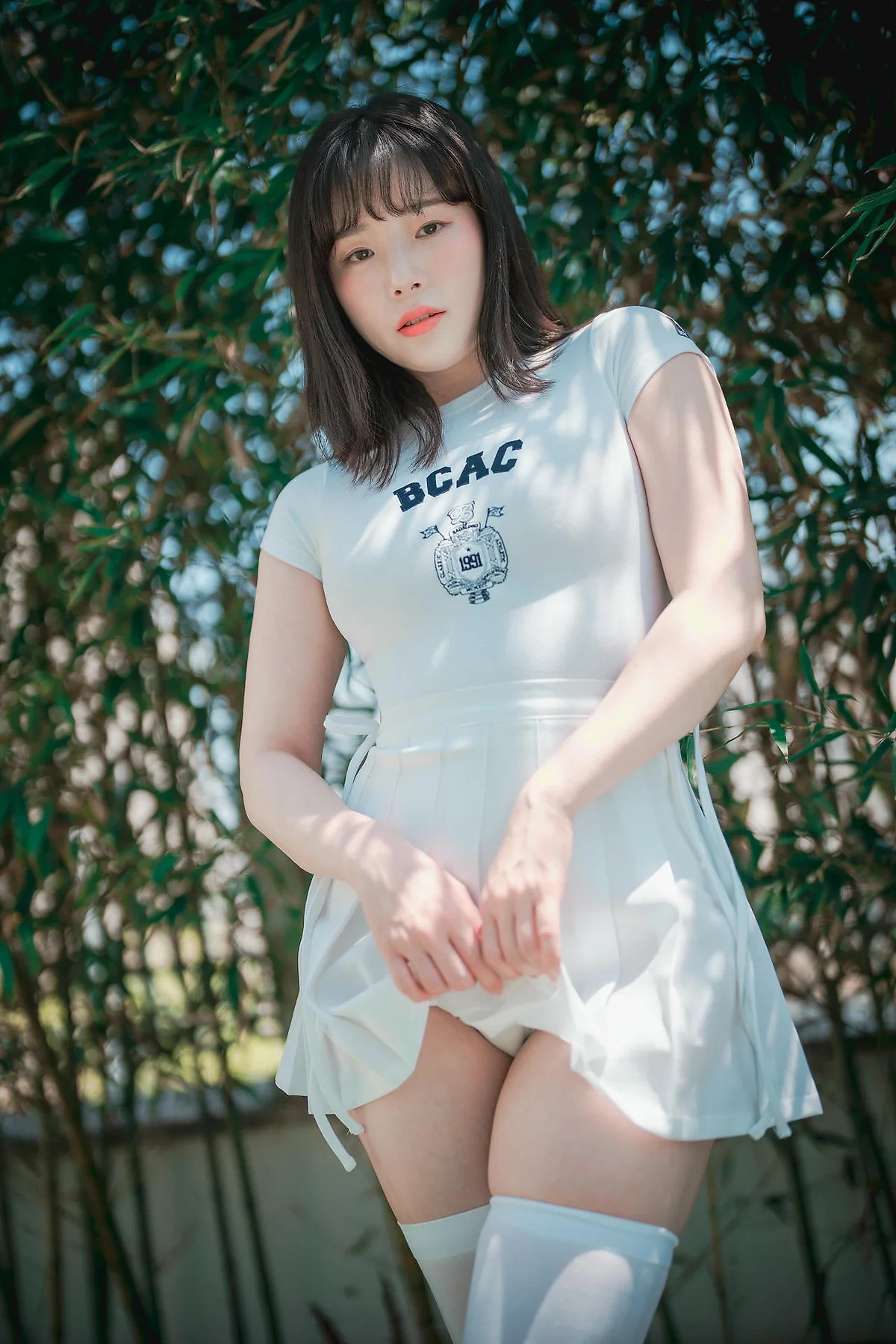 DJAWA No.125 Pia白丝翘臀连体衣 - 60