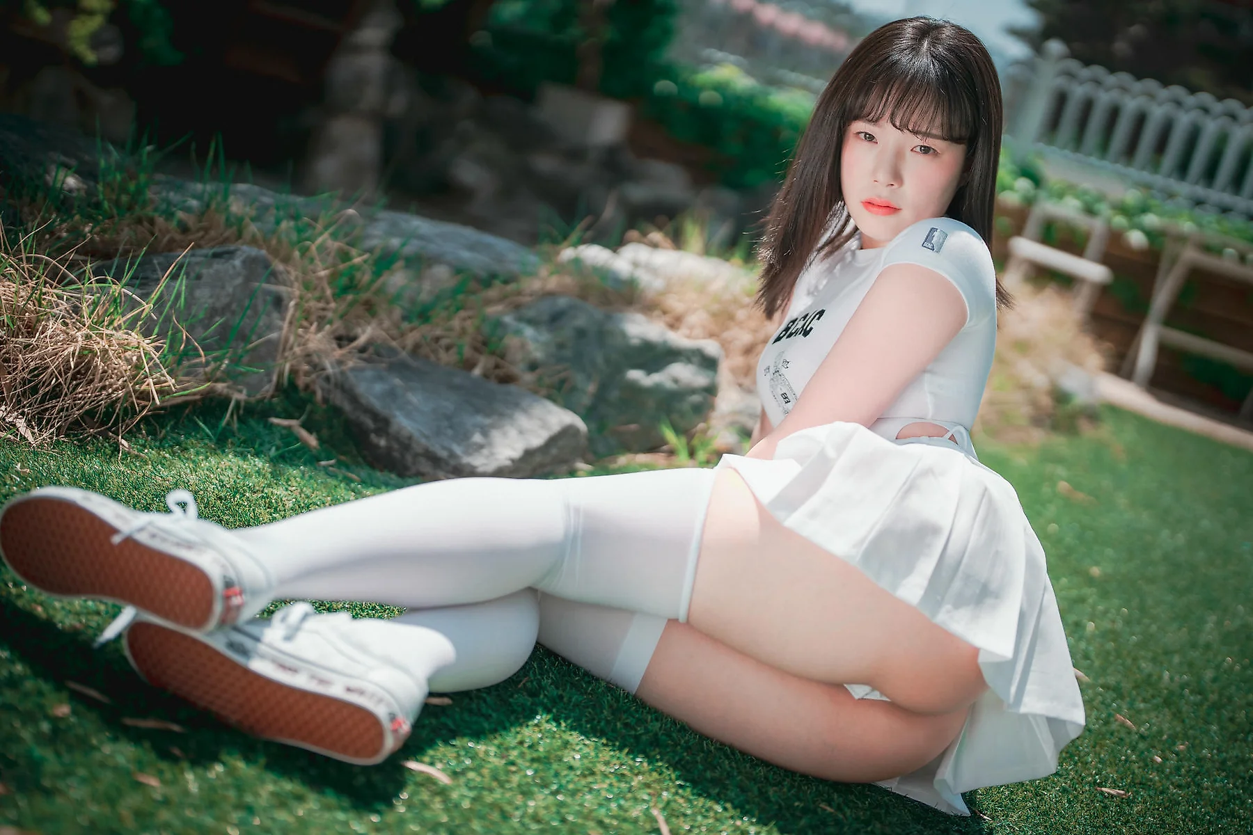 DJAWA No.125 Pia白丝翘臀连体衣 - 63