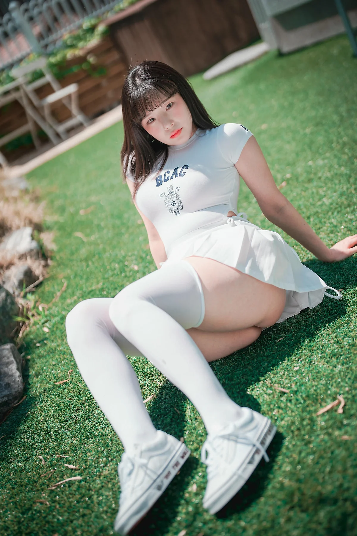 DJAWA No.125 Pia白丝翘臀连体衣 - 64