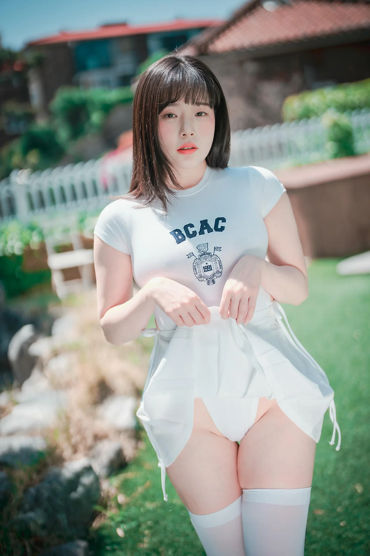 DJAWA No.125 Pia白丝翘臀连体衣 - 65