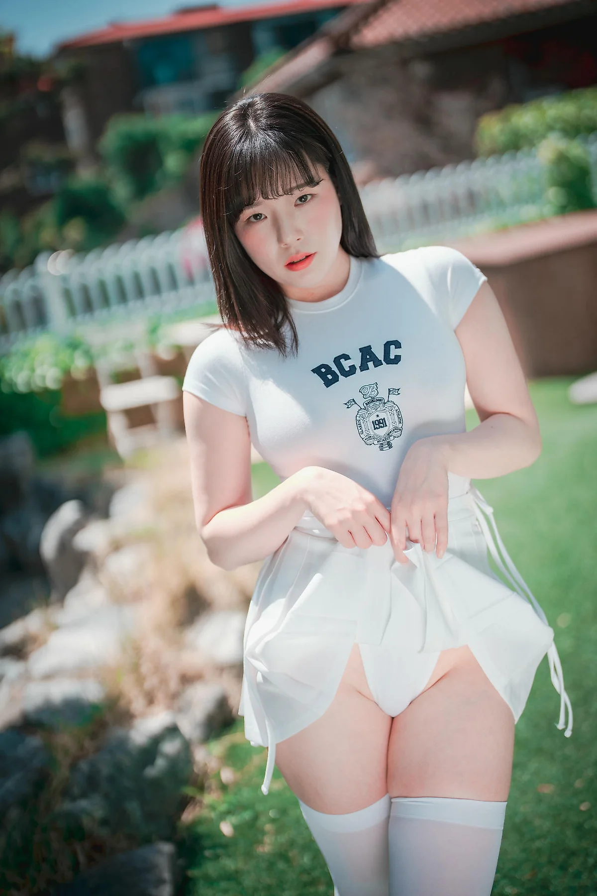 DJAWA No.125 Pia白丝翘臀连体衣 - 66