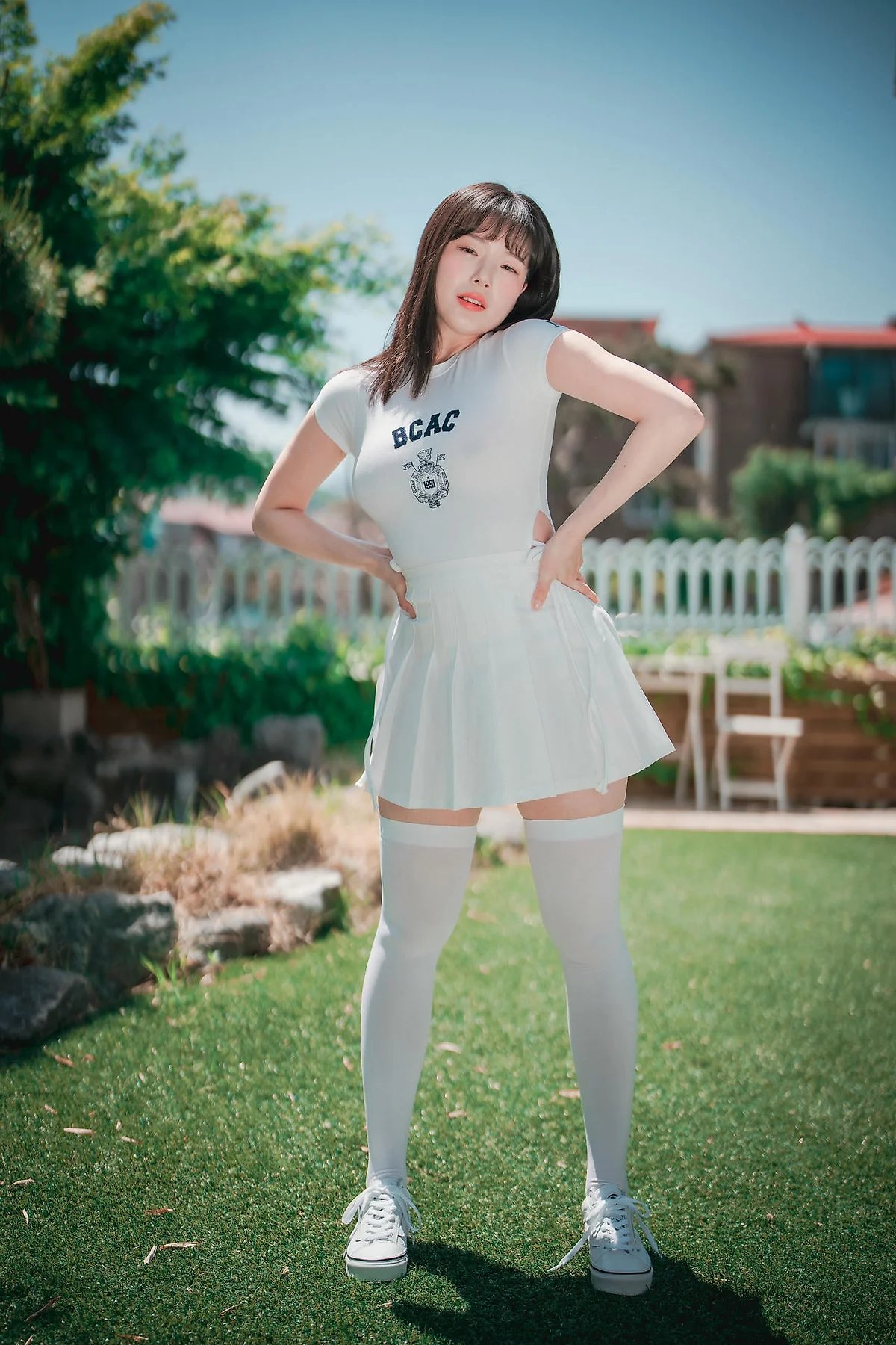 DJAWA No.125 Pia白丝翘臀连体衣 - 69