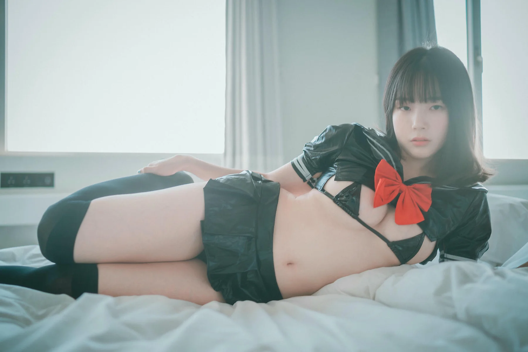 DJAWA No.126 Pia连体衣丝袜乳贴 - 70