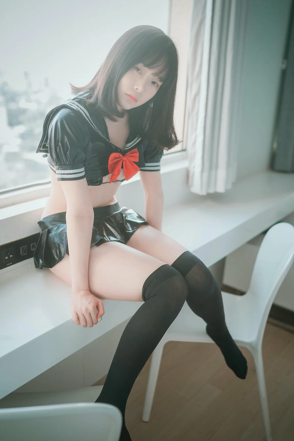 DJAWA No.126 Pia连体衣丝袜乳贴 - 79