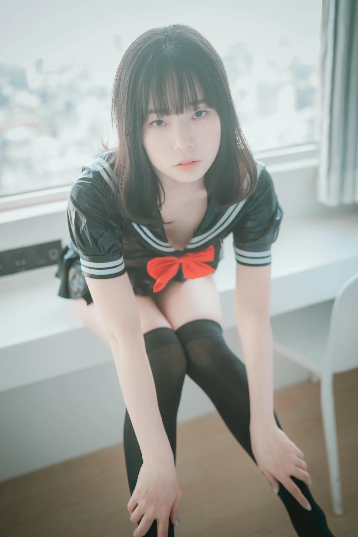 DJAWA No.126 Pia连体衣丝袜乳贴 - 90