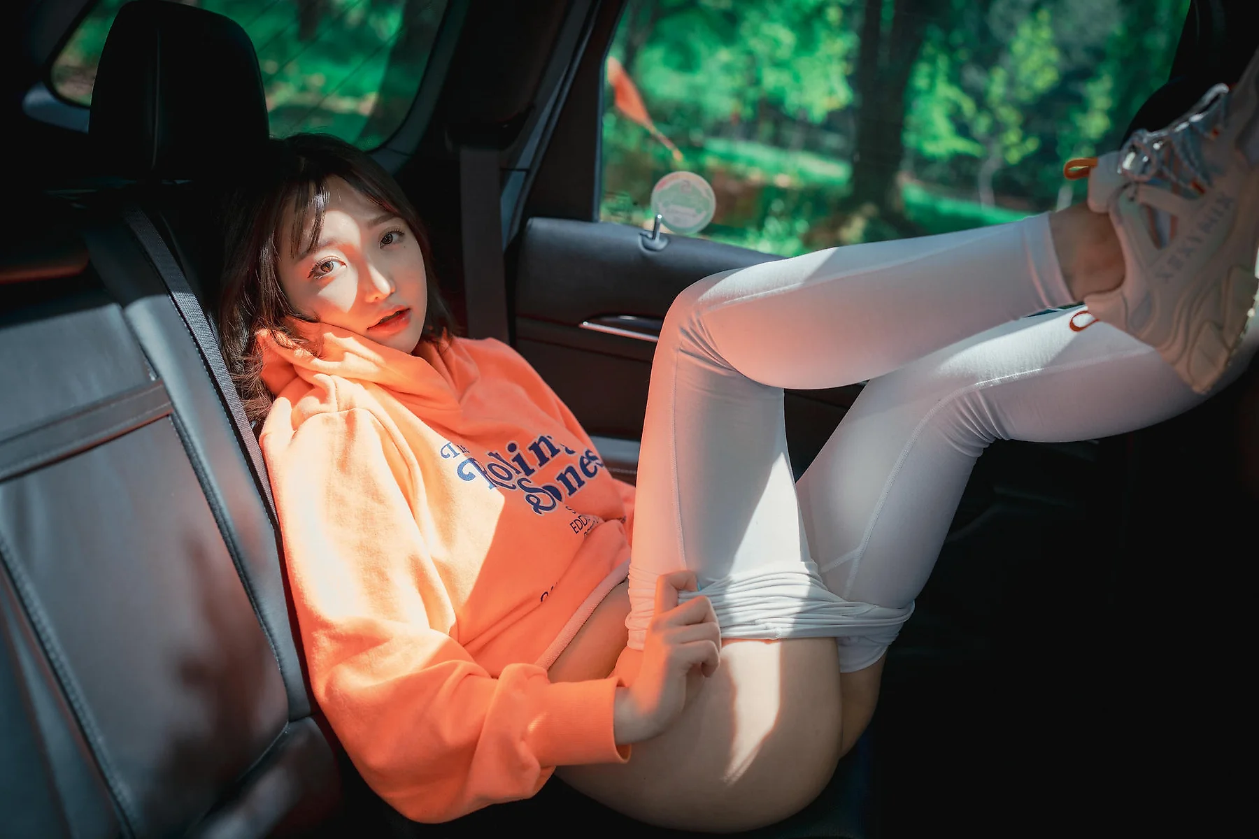 DJAWA No.133 Son Ye-Eun车内少女写真 - 48