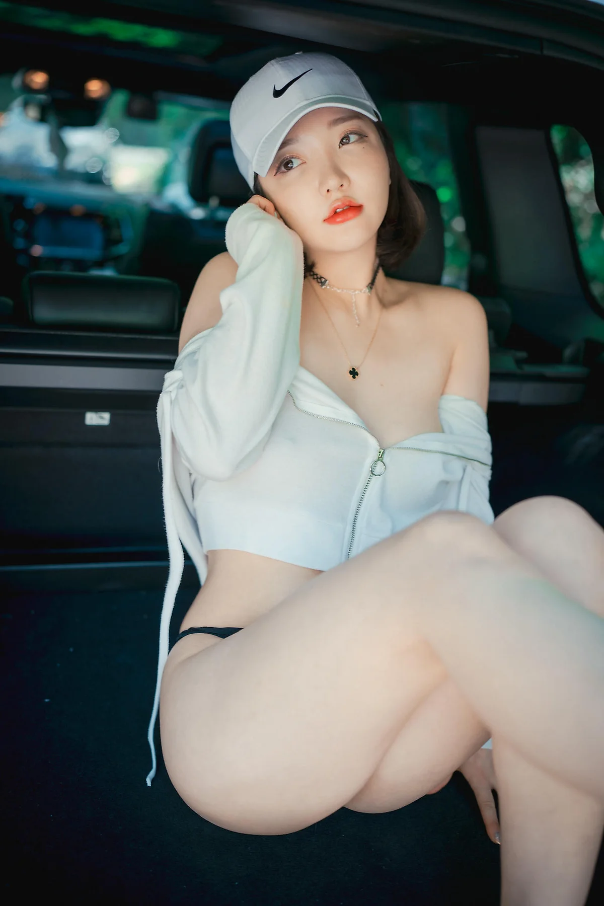 DJAWA No.133 Son Ye-Eun车内少女写真 - 67