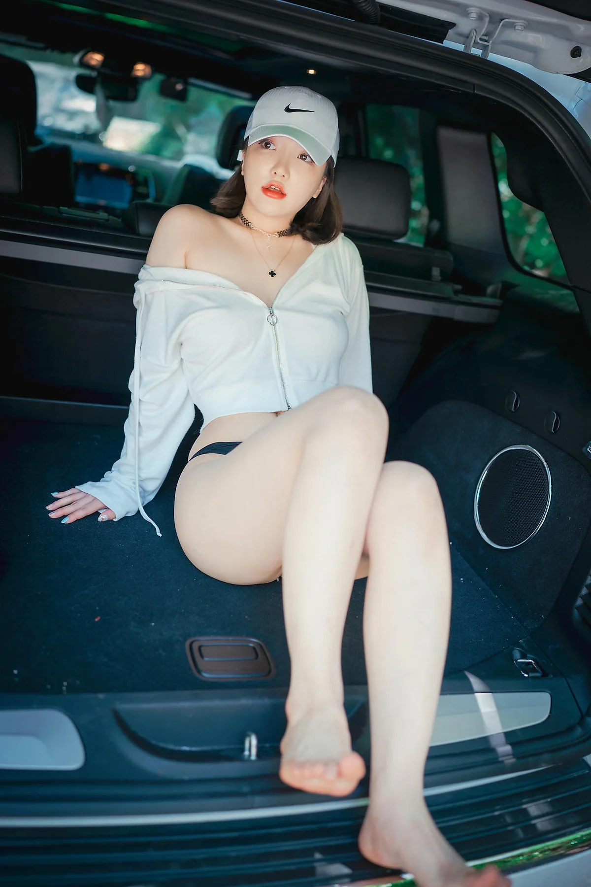 DJAWA No.133 Son Ye-Eun车内少女写真 - 77