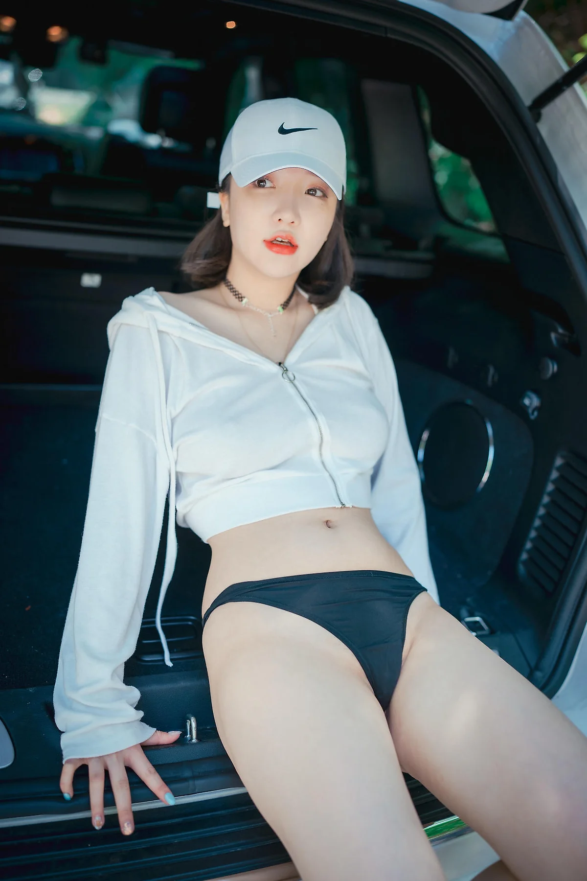 DJAWA No.133 Son Ye-Eun车内少女写真 - 78
