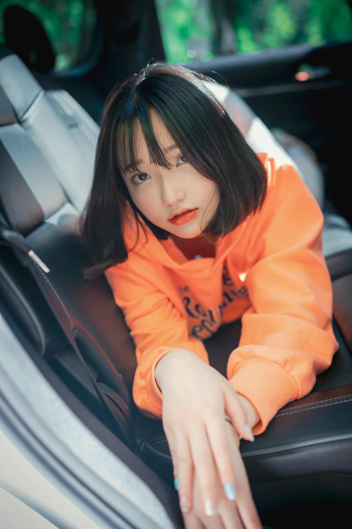 DJAWA No.133 Son Ye-Eun车内少女写真 - 123
