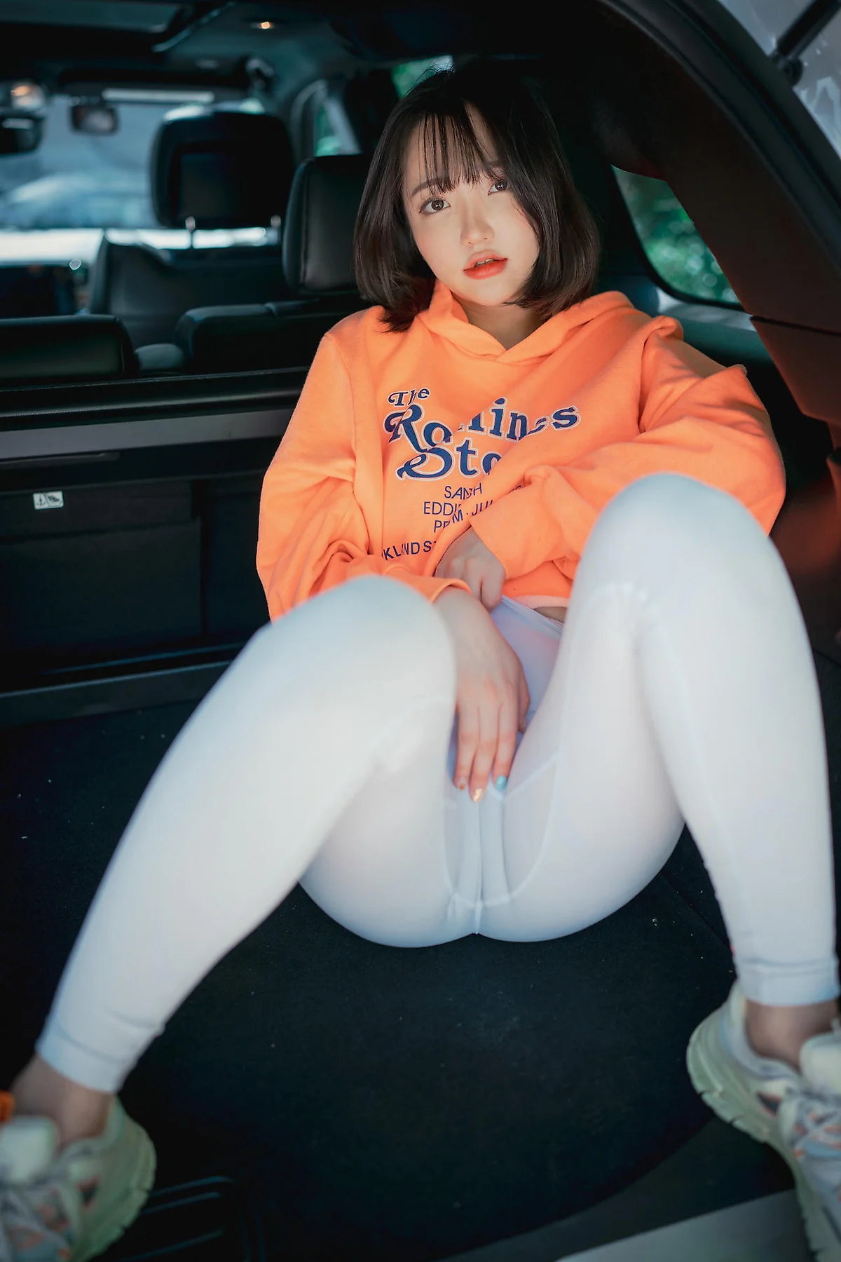 DJAWA No.133 Son Ye-Eun车内少女写真 - 130