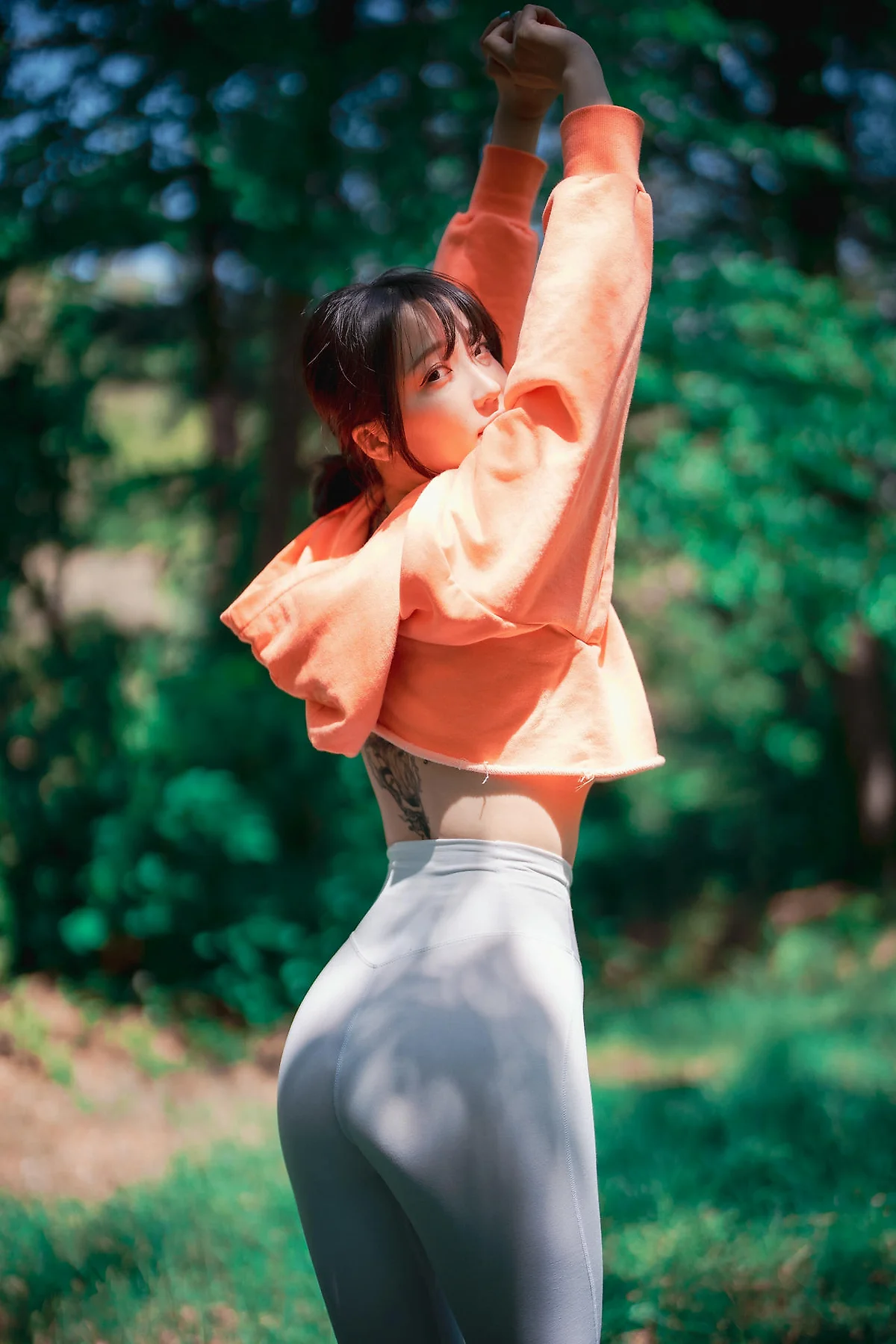 DJAWA No.133 Son Ye-Eun车内少女写真 - 140