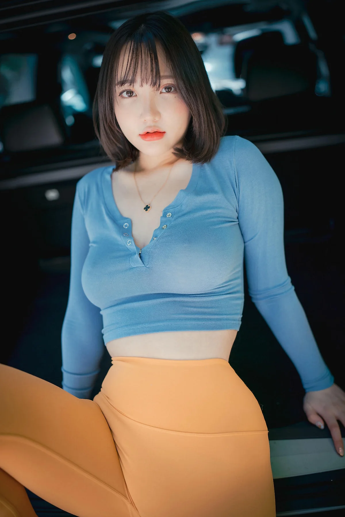 DJAWA No.133 Son Ye-Eun车内少女写真 - 203