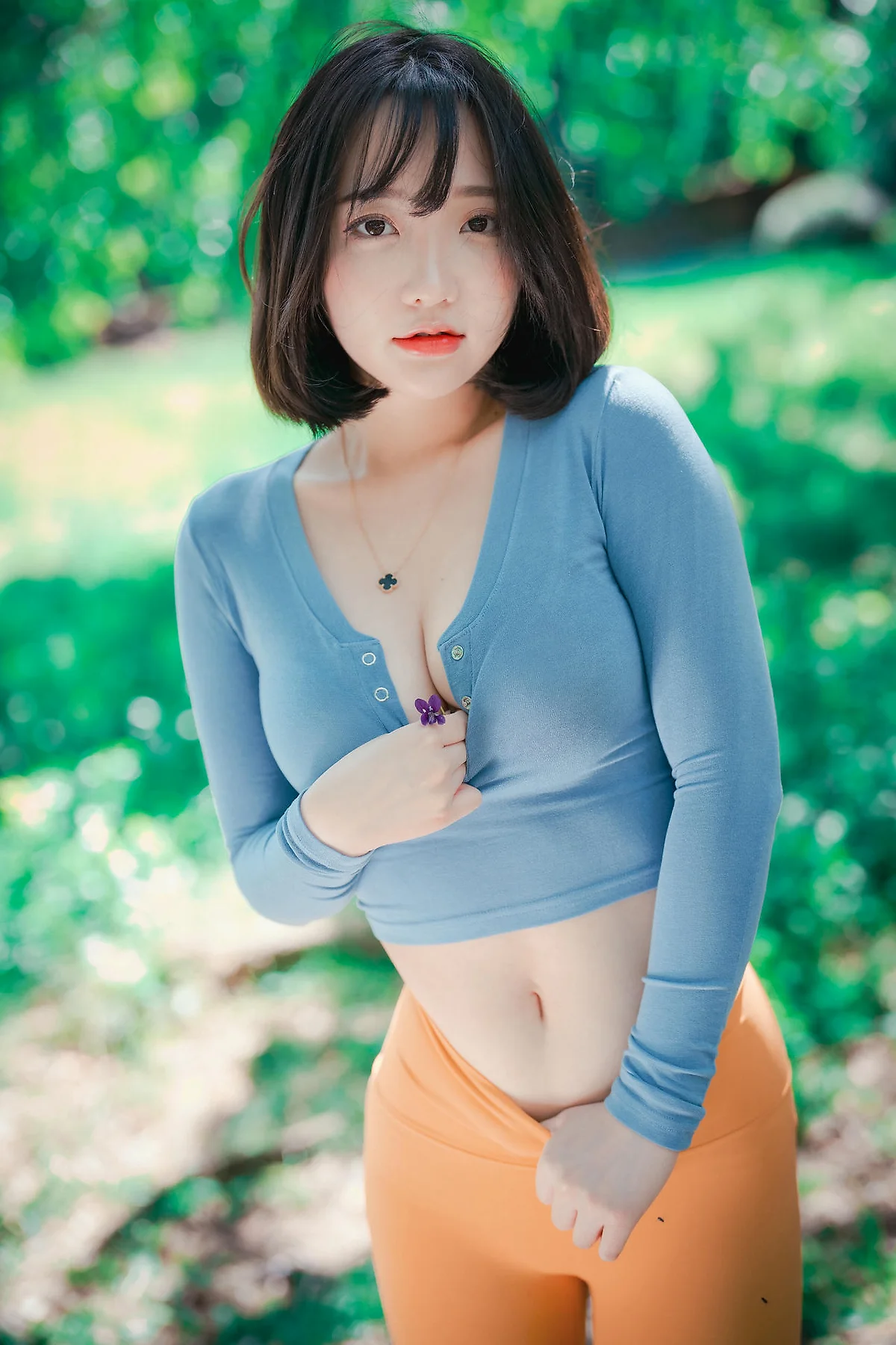 DJAWA No.133 Son Ye-Eun车内少女写真 - 216