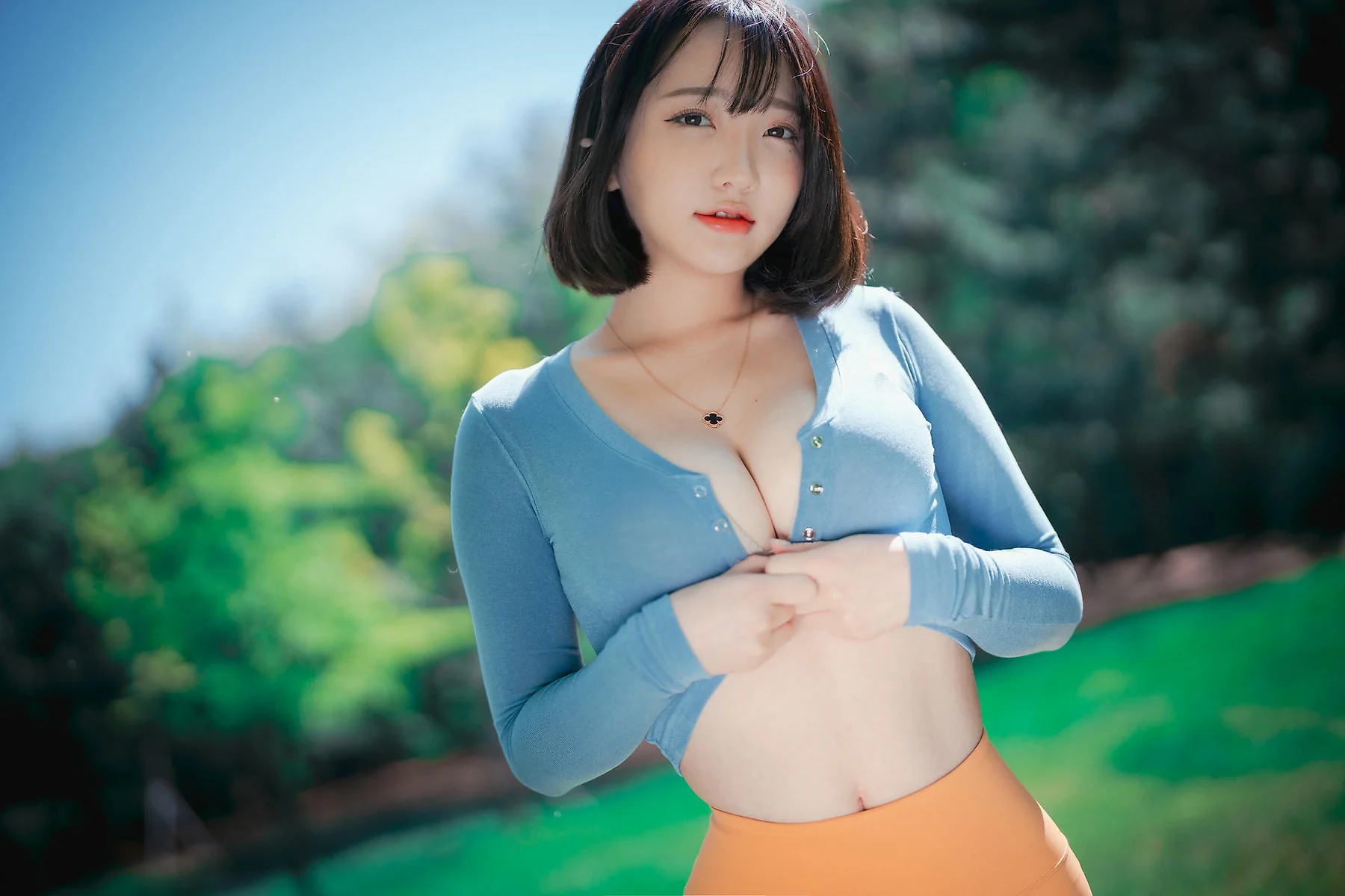 DJAWA No.133 Son Ye-Eun车内少女写真 - 252