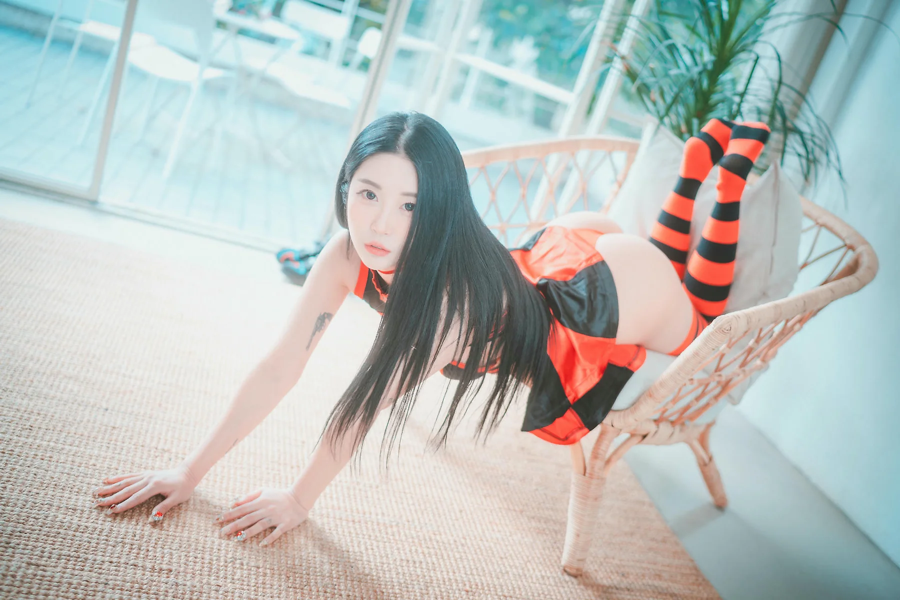 DJAWA No.141 Tae Ri双人俏皮少女写真 - 36