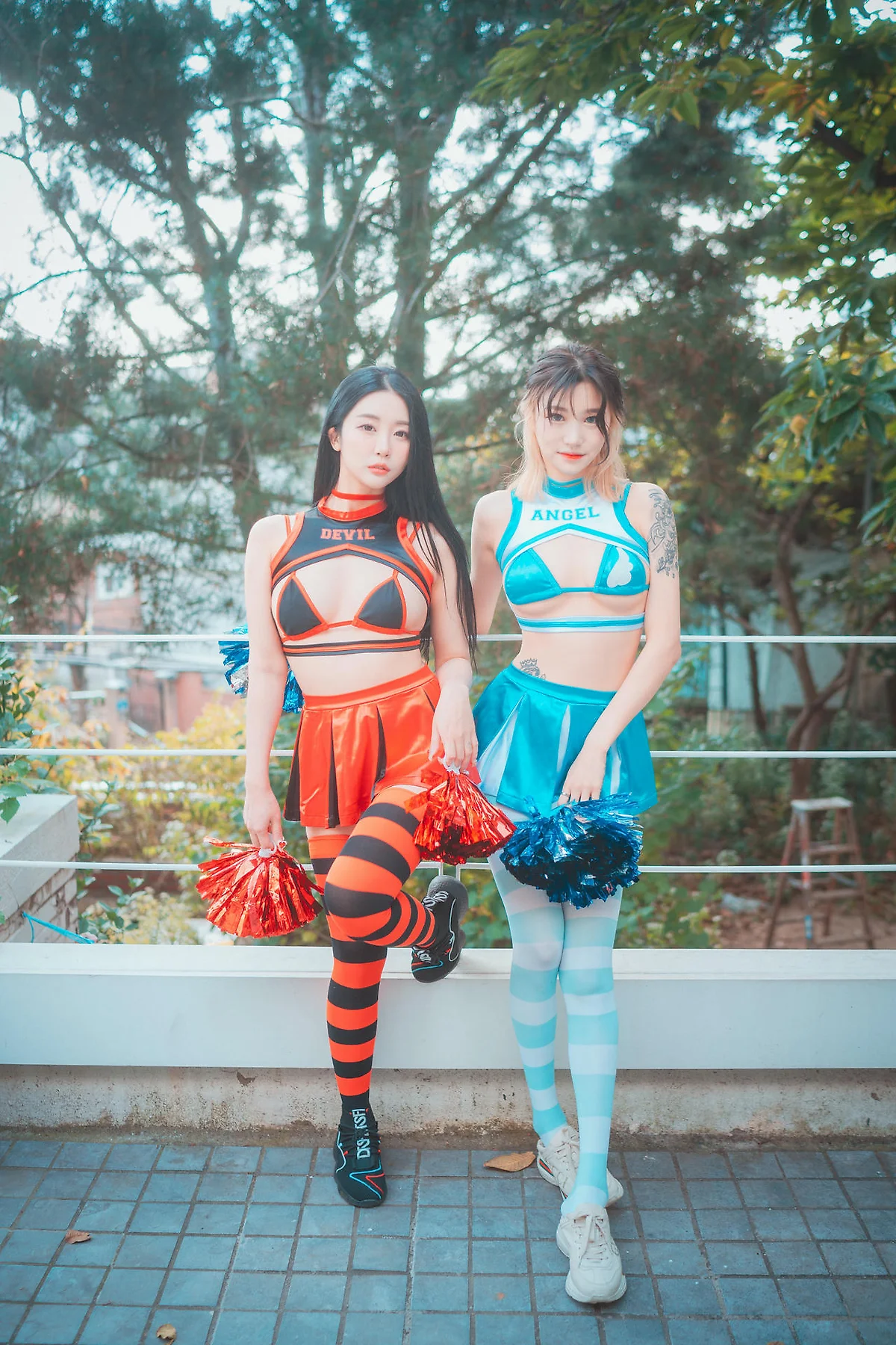 DJAWA No.141 Tae Ri双人俏皮少女写真 - 60