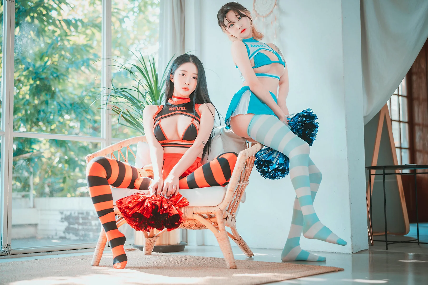 DJAWA No.141 Tae Ri双人俏皮少女写真 - 74
