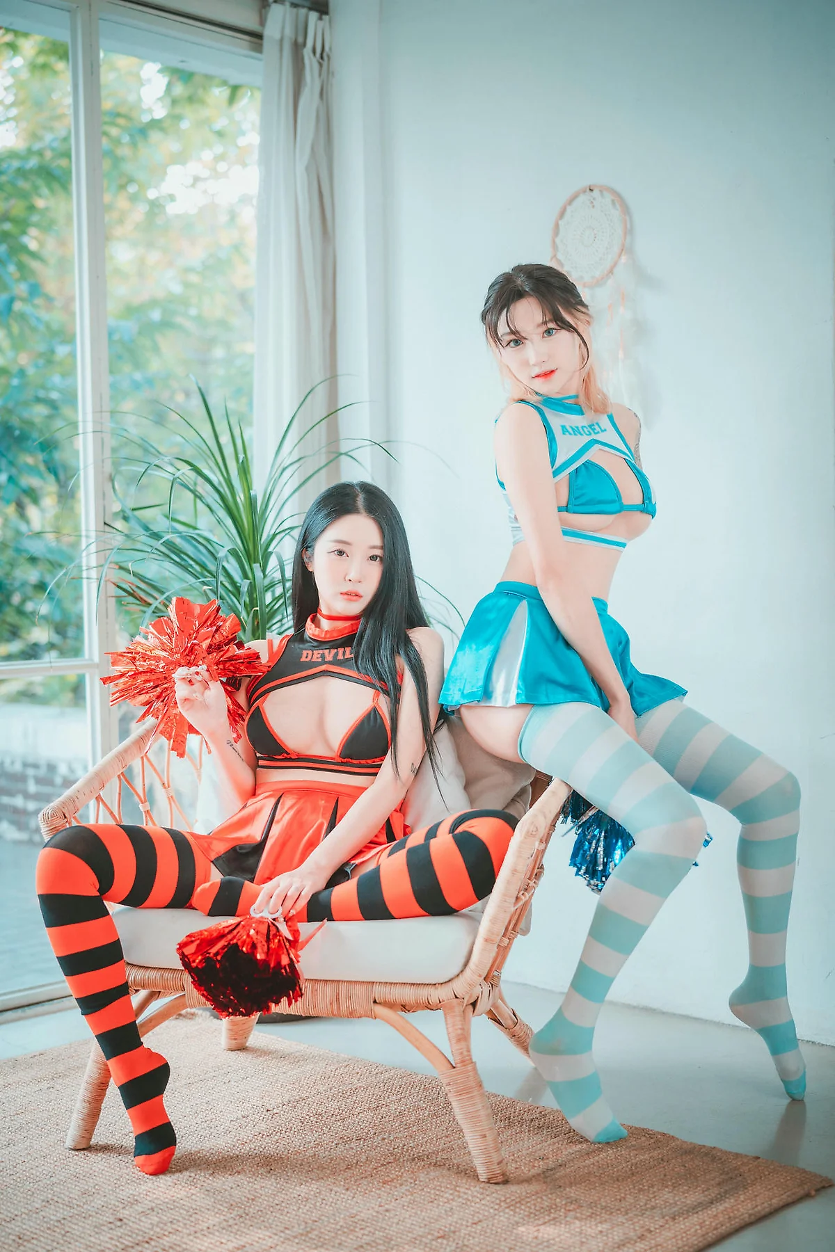 DJAWA No.141 Tae Ri双人俏皮少女写真 - 75