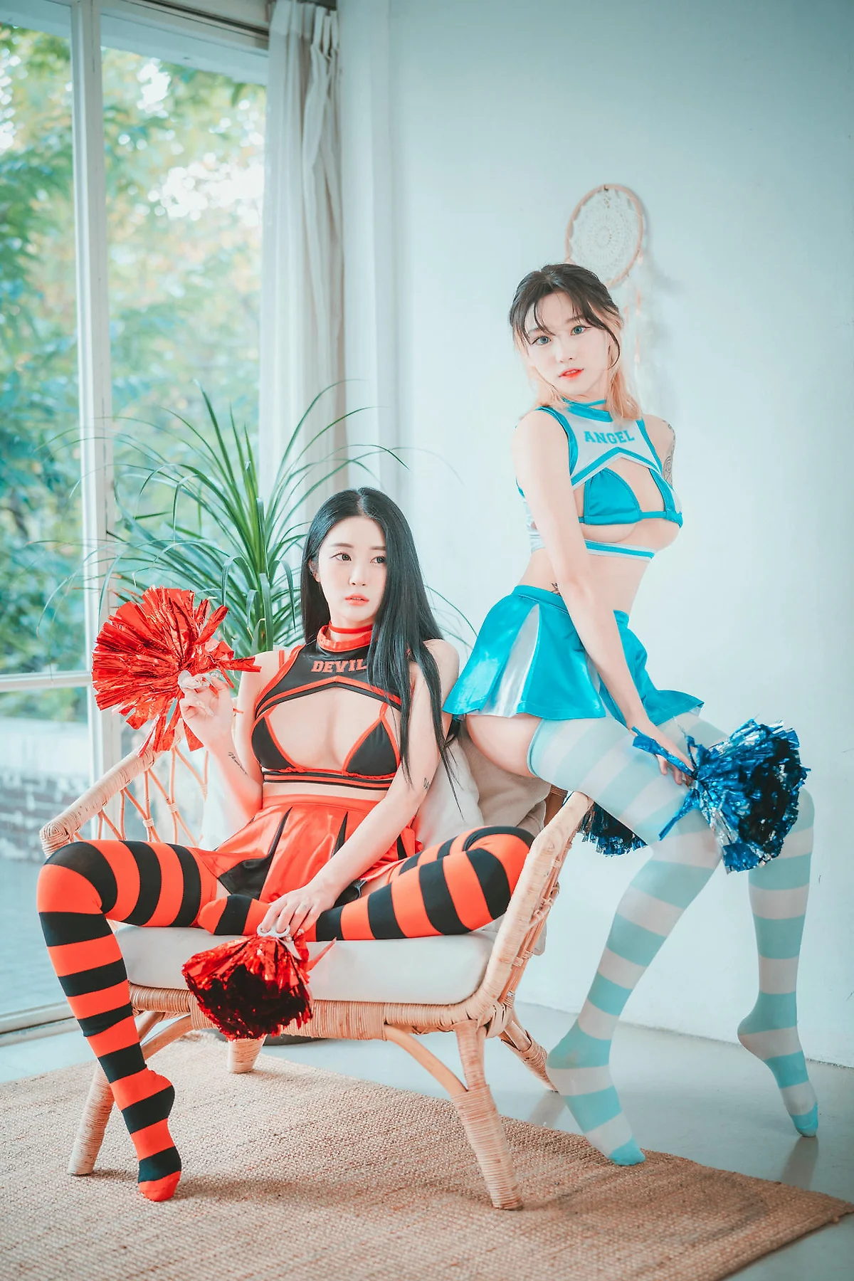 DJAWA No.141 Tae Ri双人俏皮少女写真 - 76