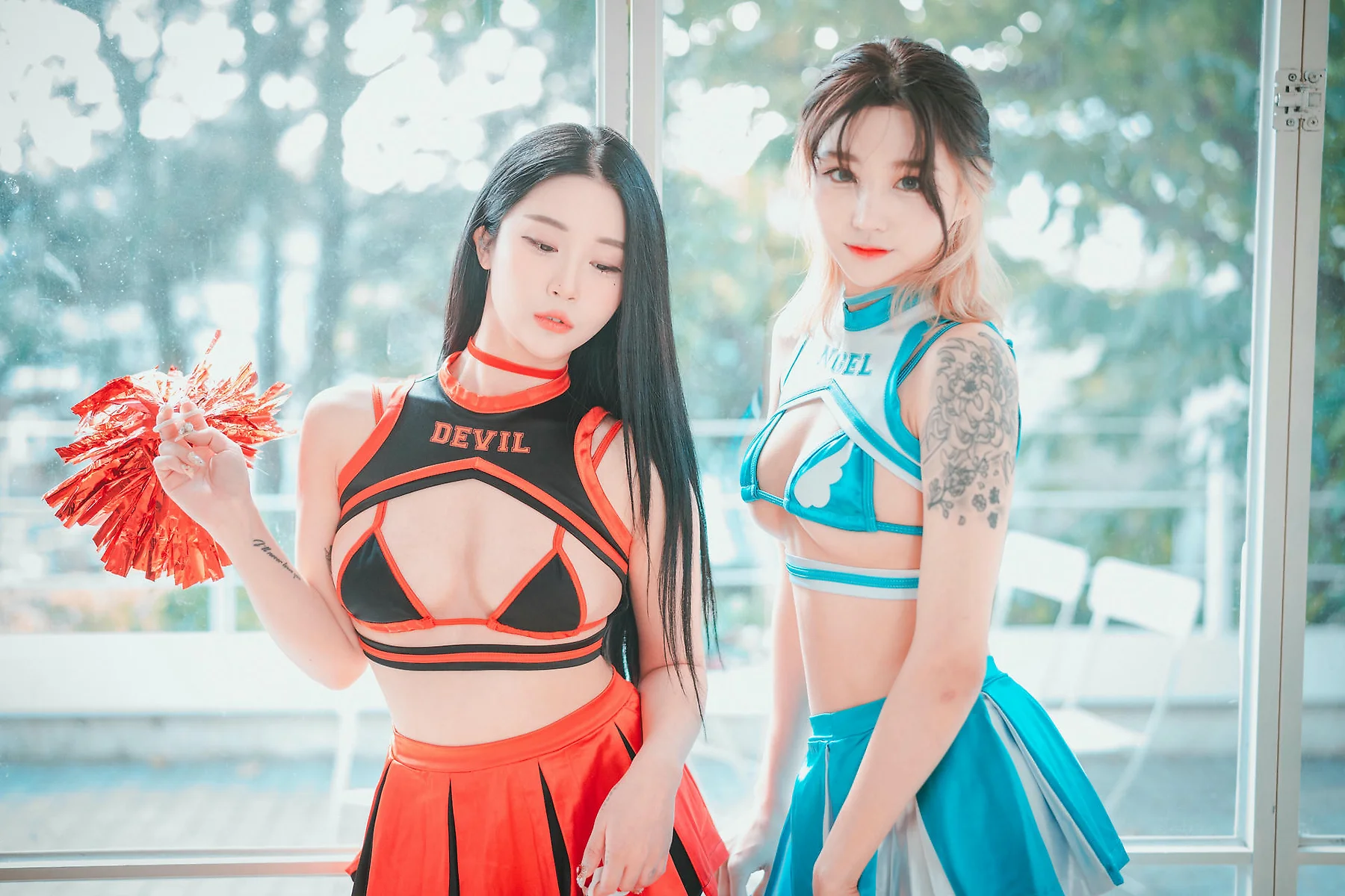 DJAWA No.141 Tae Ri双人俏皮少女写真 - 78