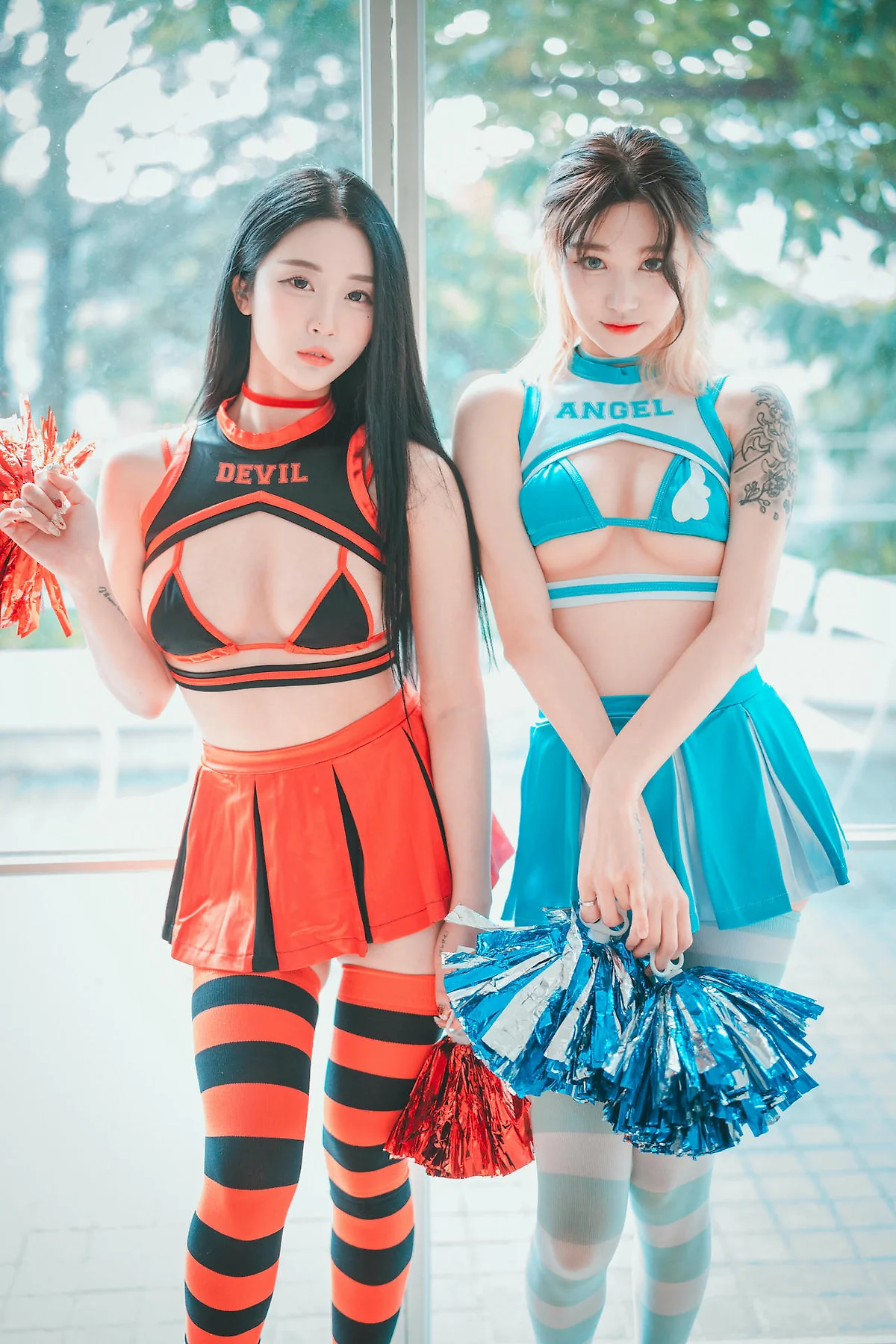 DJAWA No.141 Tae Ri双人俏皮少女写真 - 79