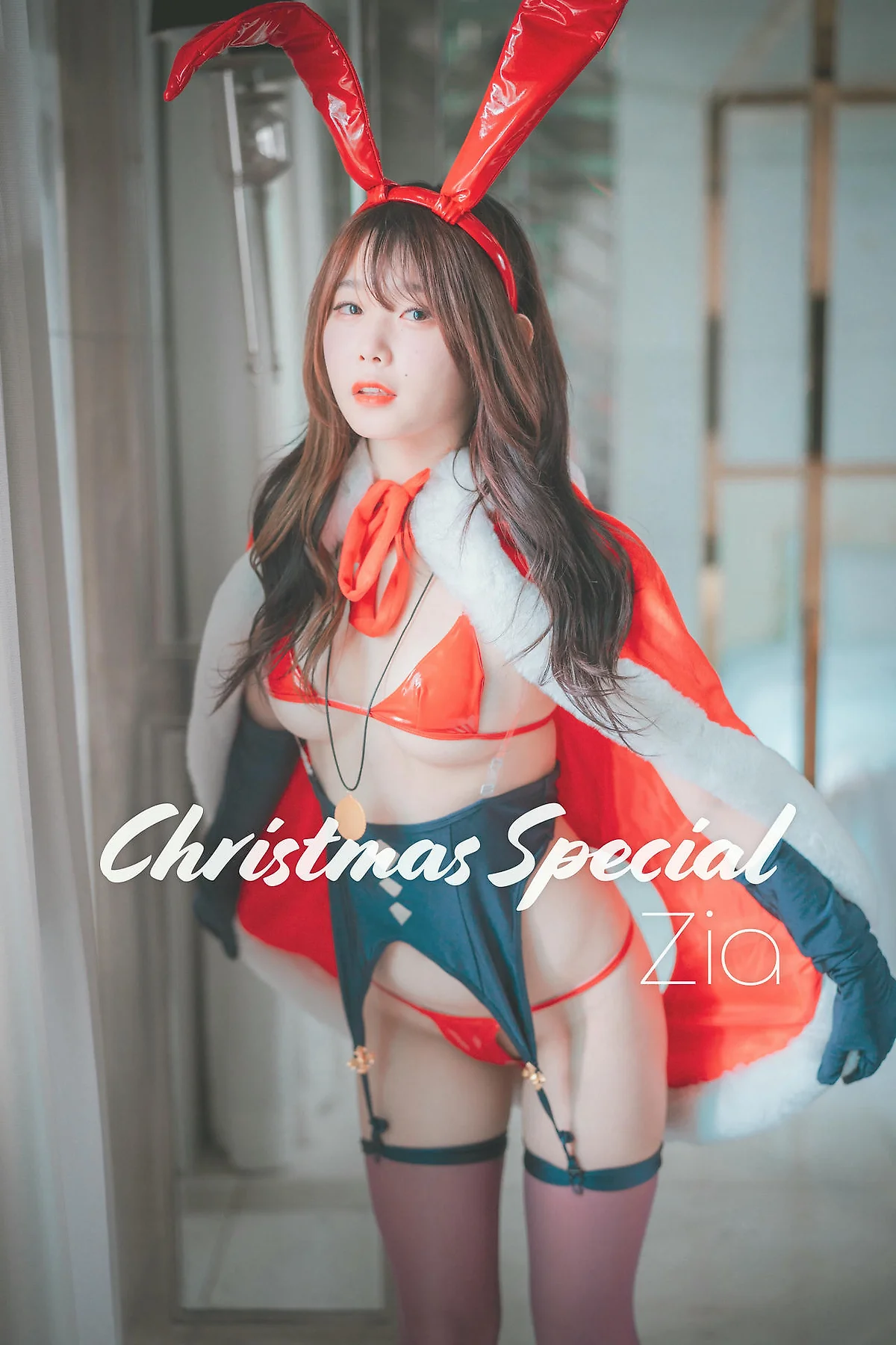 DJAWA No.143 Zia兔女郎乳贴翘臀 - 1