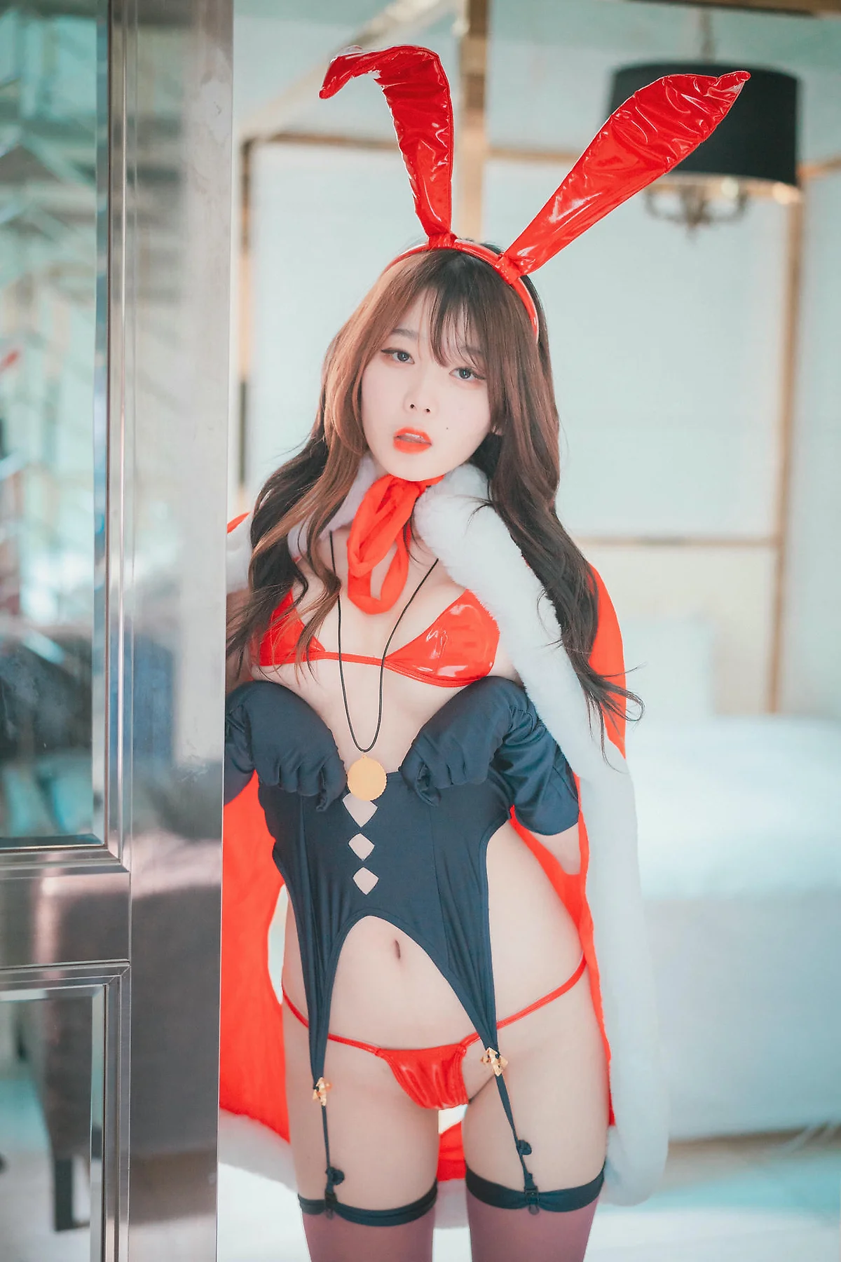 DJAWA No.143 Zia兔女郎乳贴翘臀 - 11