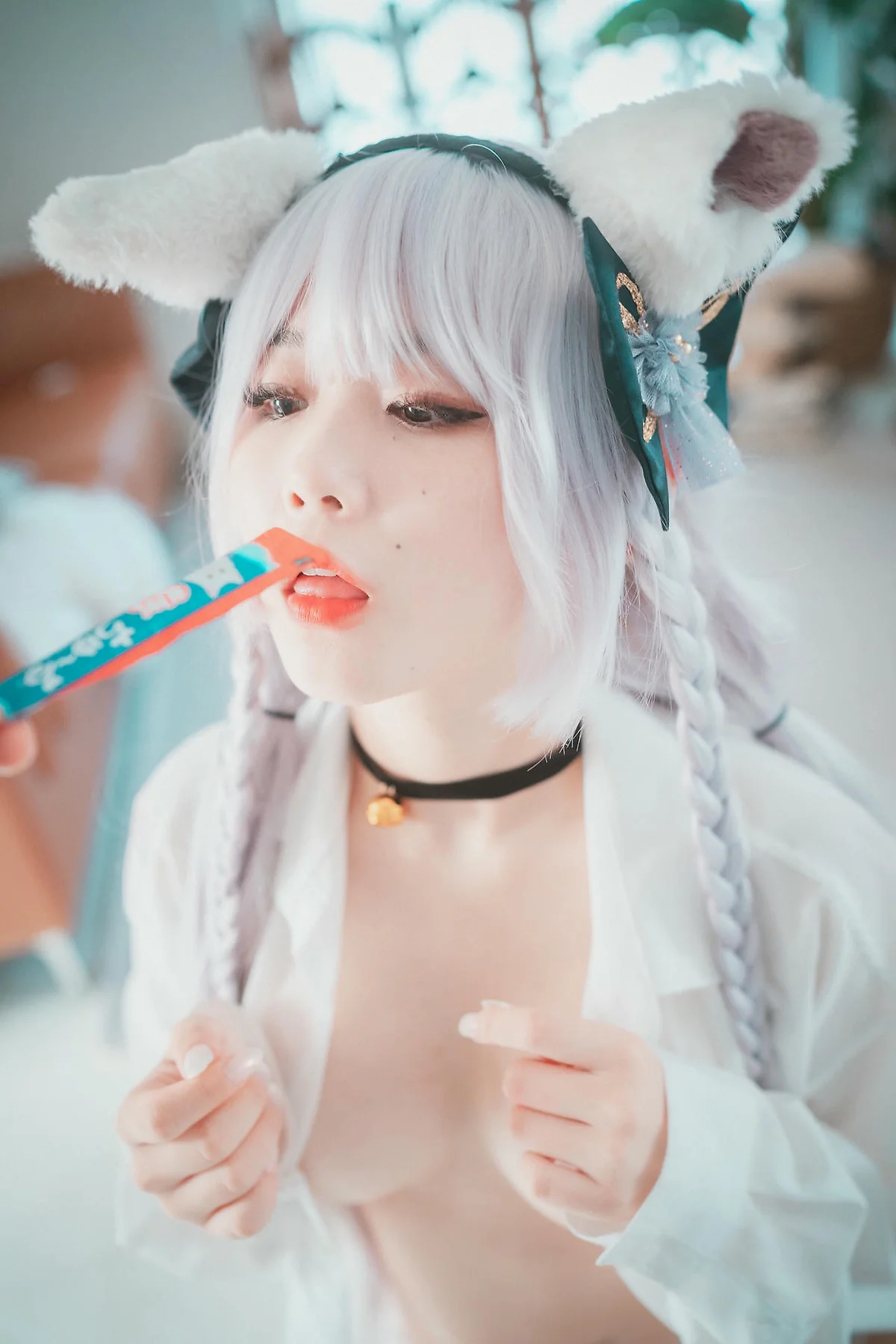 DJAWA No.145  Zia白色衬衫翘臀写真 - 29