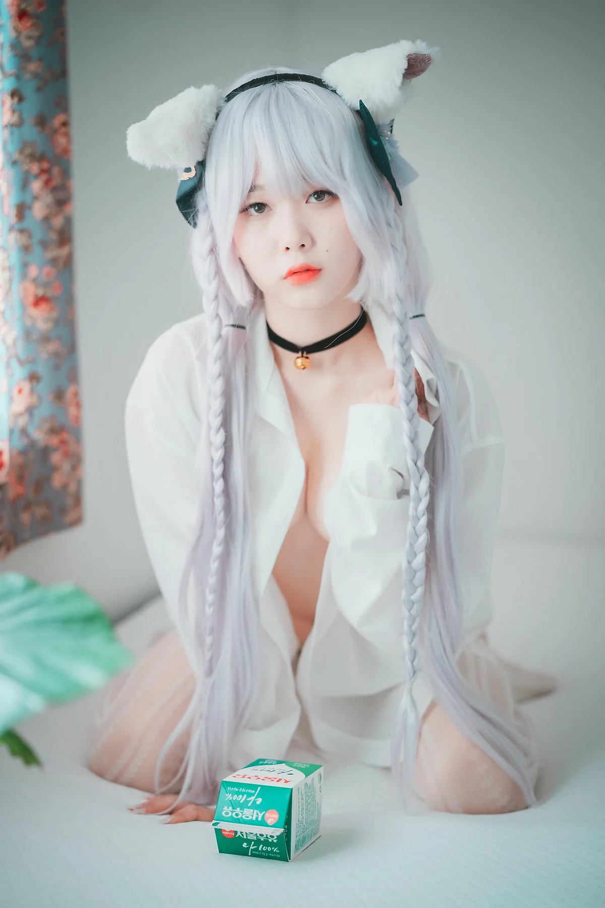 DJAWA No.145  Zia白色衬衫翘臀写真 - 63