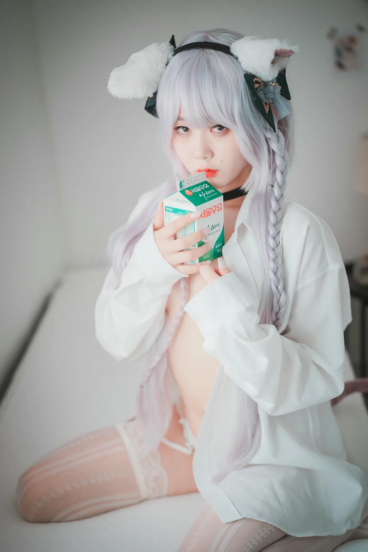 DJAWA No.145  Zia白色衬衫翘臀写真 - 67