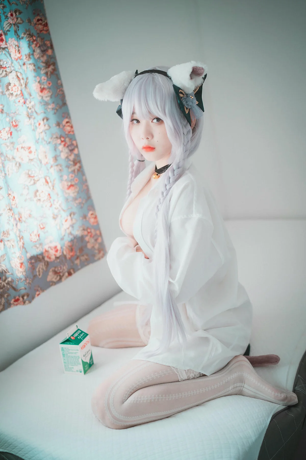 DJAWA No.145  Zia白色衬衫翘臀写真 - 68