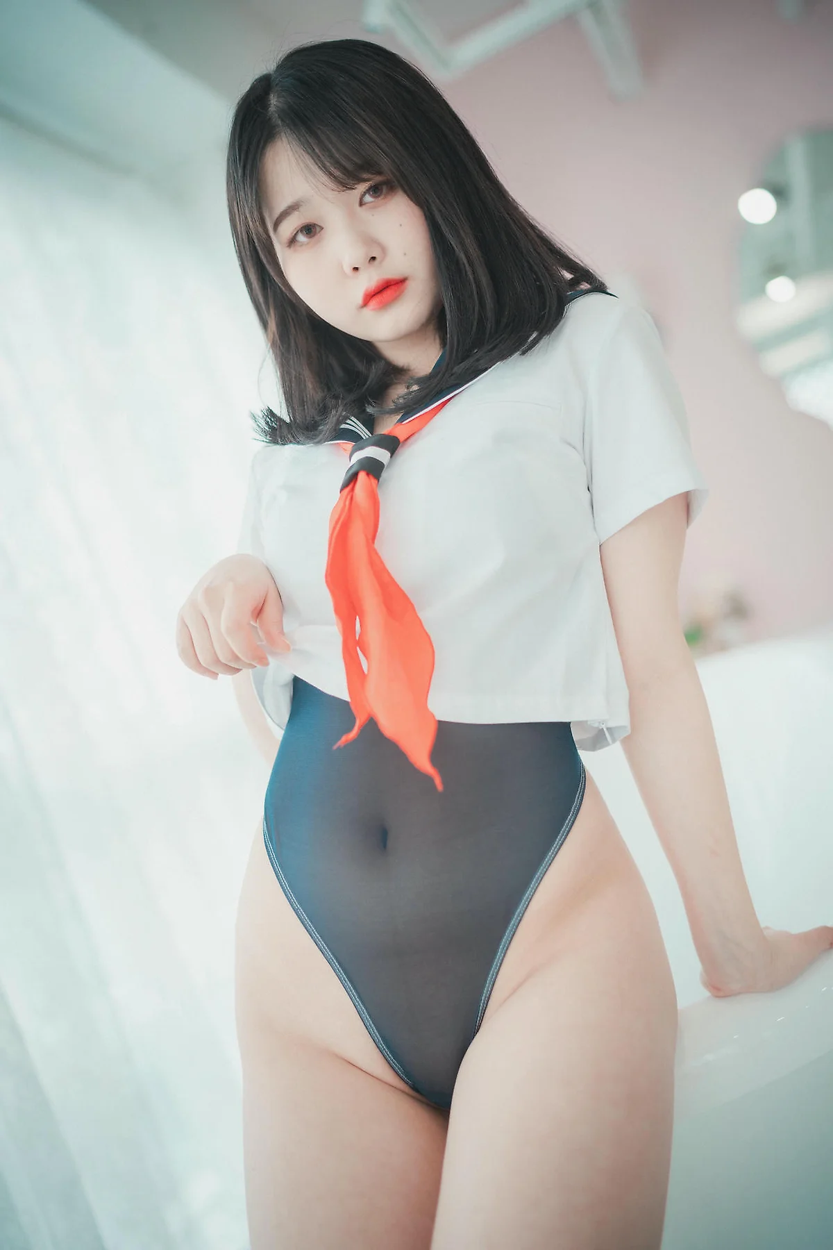DJAWA No.151 Zia连体衣制服清纯少女 - 22