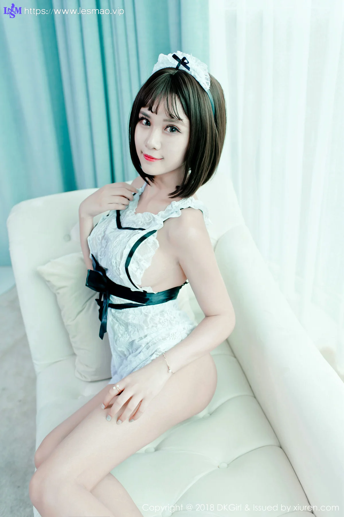 DKGirl DK御女郎 Vol.087 萌宝儿BoA肚兜萝莉短发美女 - 4