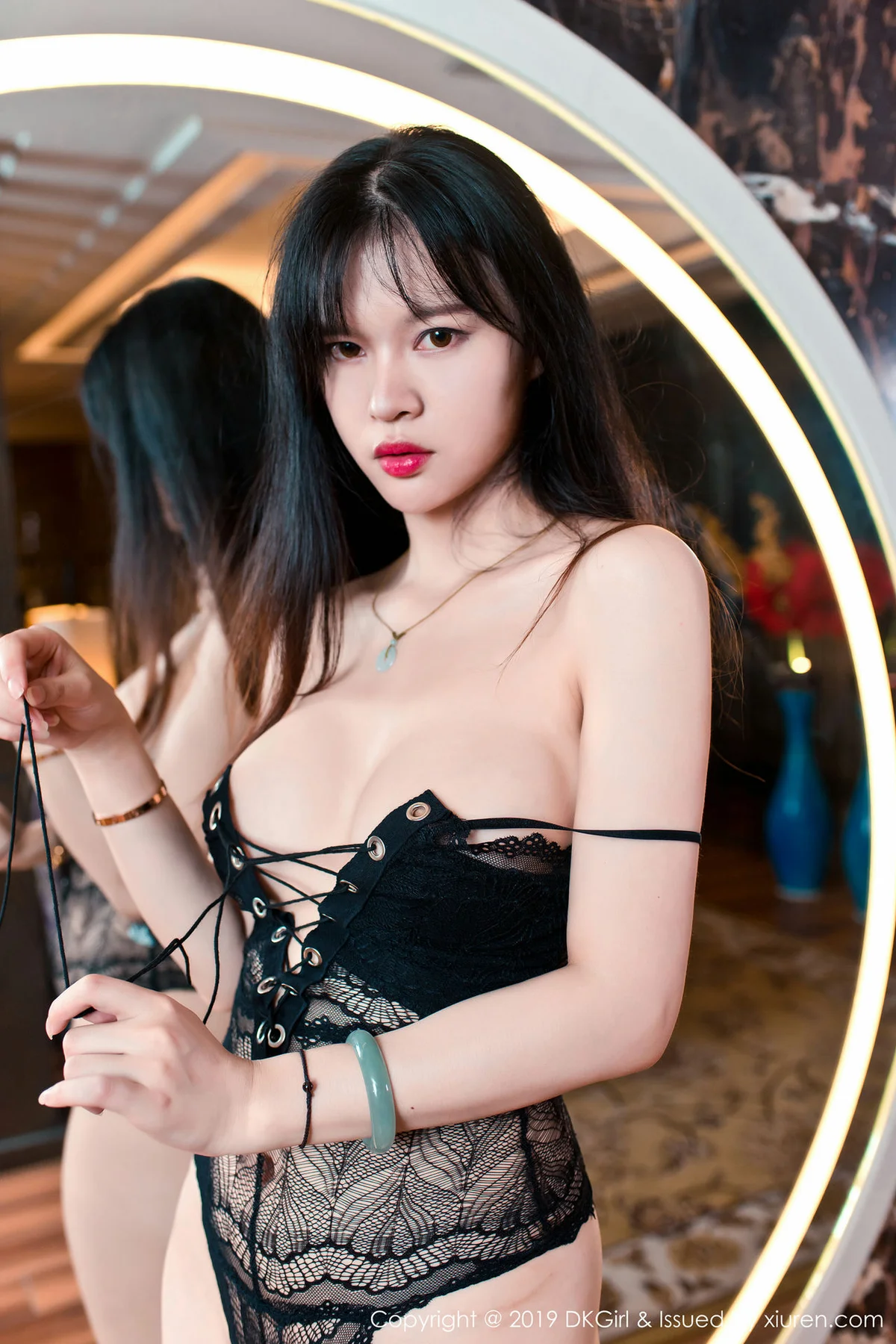 DKGirl DK御女郎 Vol.093 桃子marry 韵味旗袍少女写真 - 35