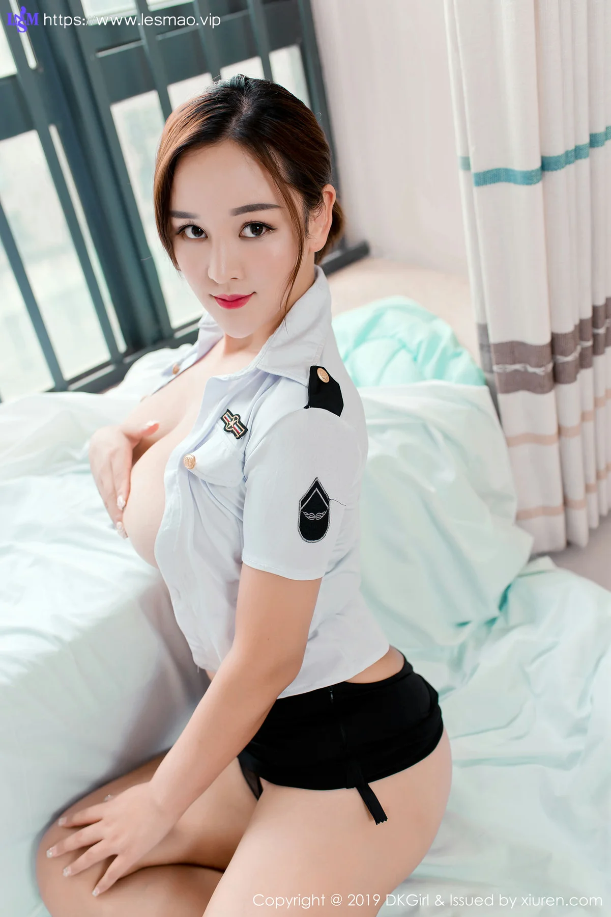 DKGirl DK御女郎 Vol.107 潘琳琳ber 巨乳制服 - 31