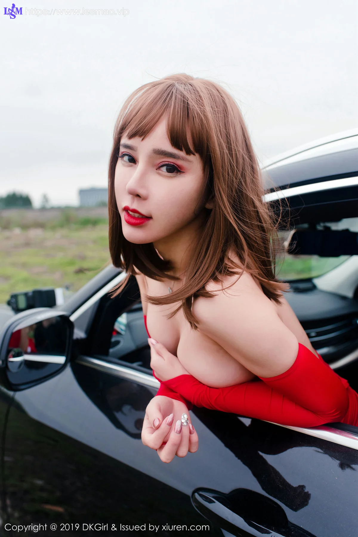 DKGirl DK御女郎 Vol.112 艾小青户外车拍写真 - 50